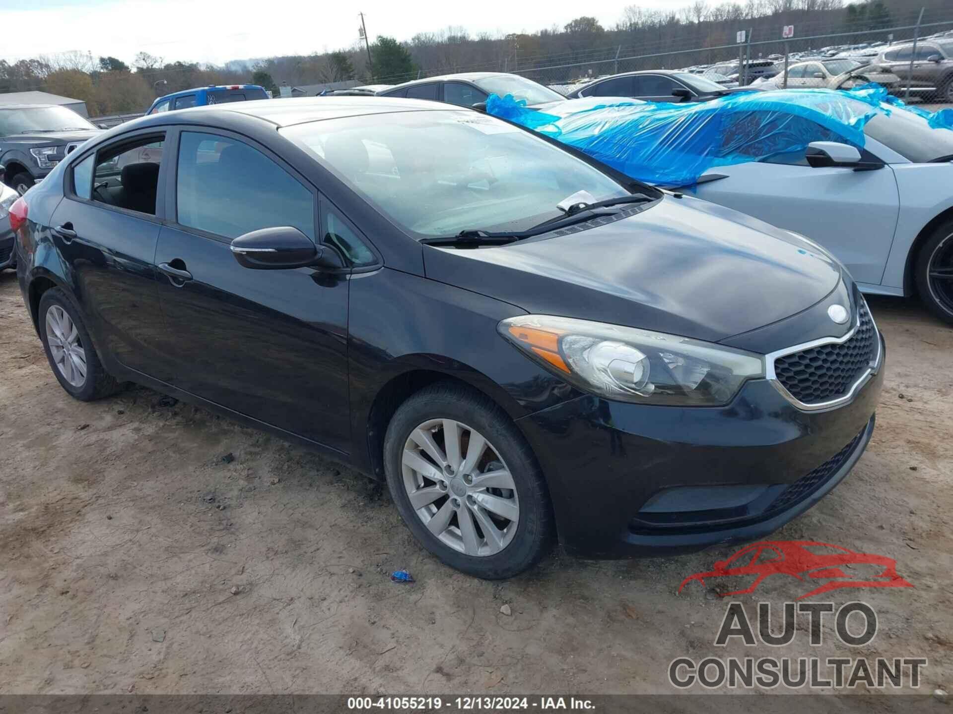 KIA FORTE 2014 - KNAFX4A62E5154409
