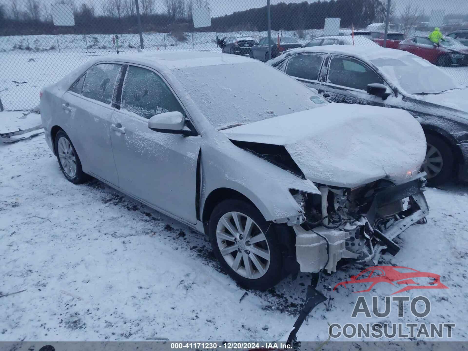 TOYOTA CAMRY 2012 - 4T1BF1FK8CU538606