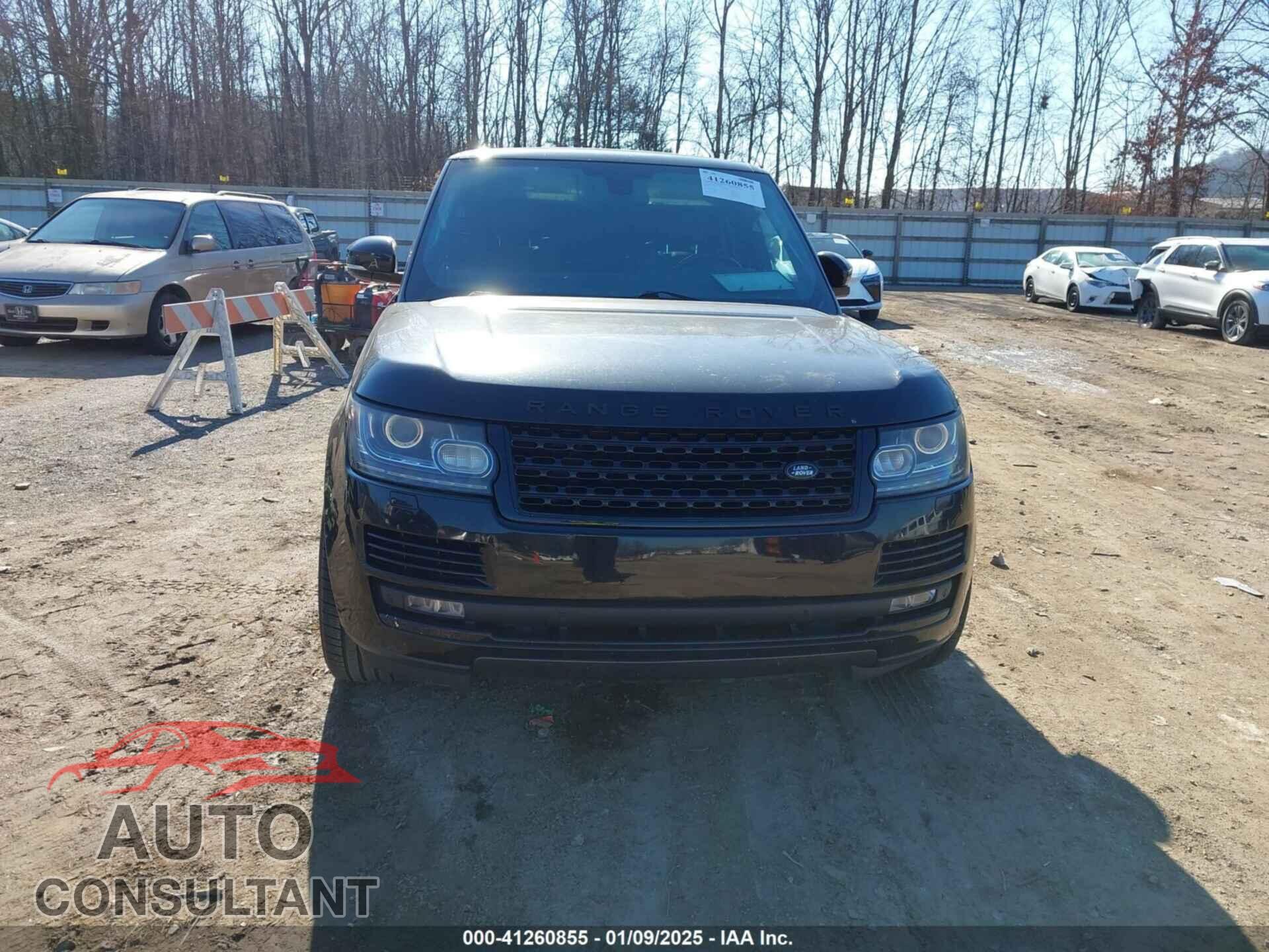 LAND ROVER RANGE ROVER 2013 - SALGS2EF3DA116321