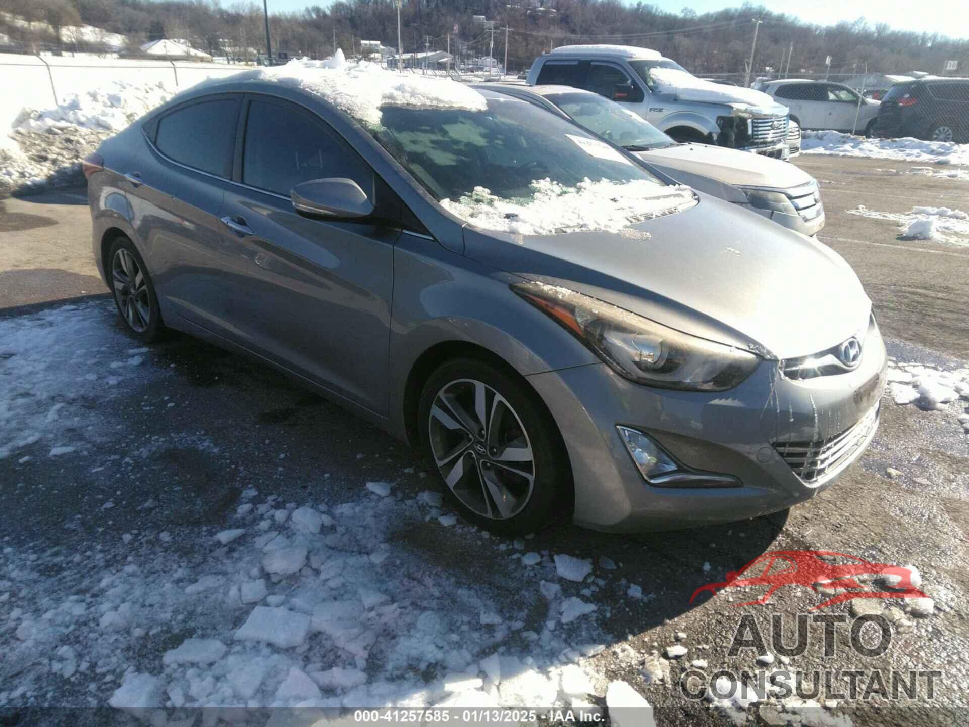 HYUNDAI ELANTRA 2014 - KMHDH4AE4EU092690