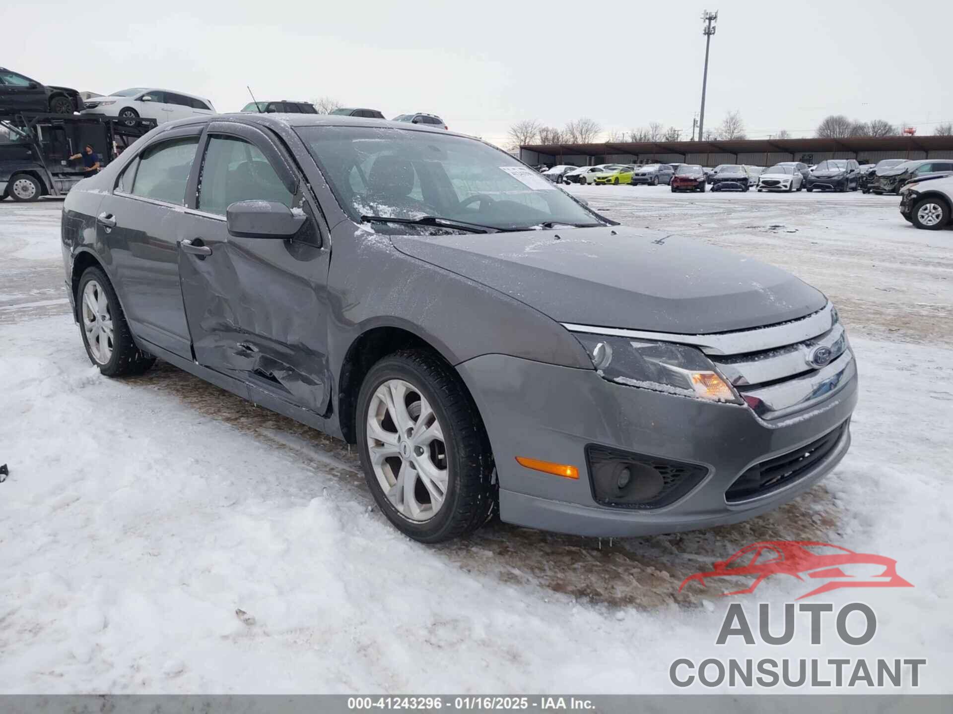 FORD FUSION 2012 - 3FAHP0HA3CR280664