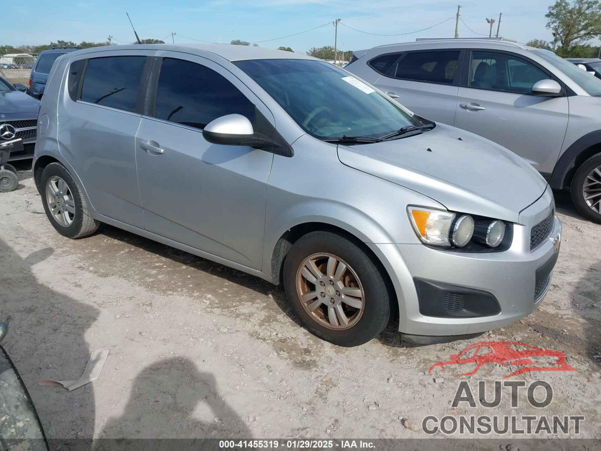 CHEVROLET SONIC 2012 - 1G1JD6SB7C4159453