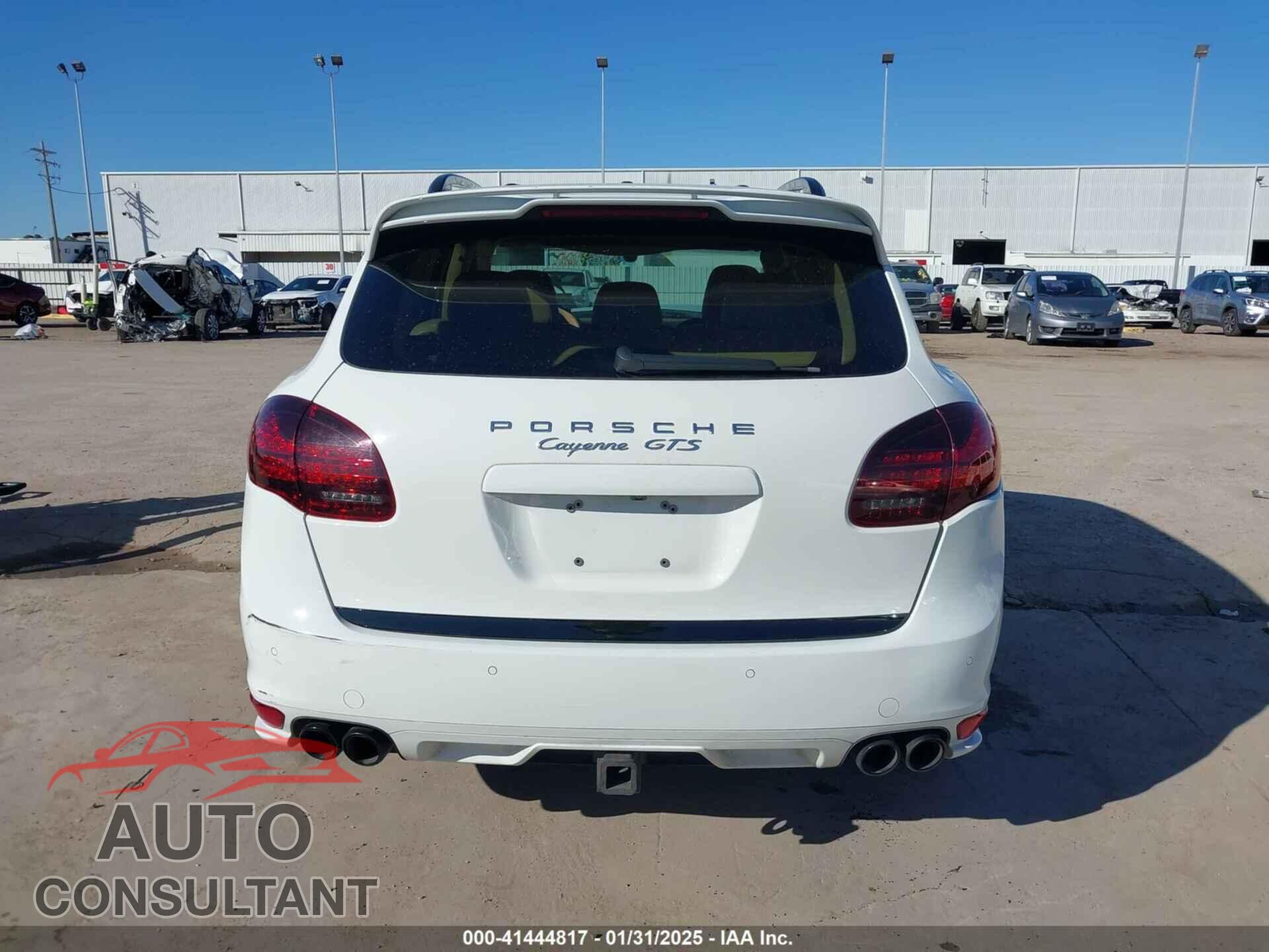 PORSCHE CAYENNE 2013 - WP1AD2A29DLA79210