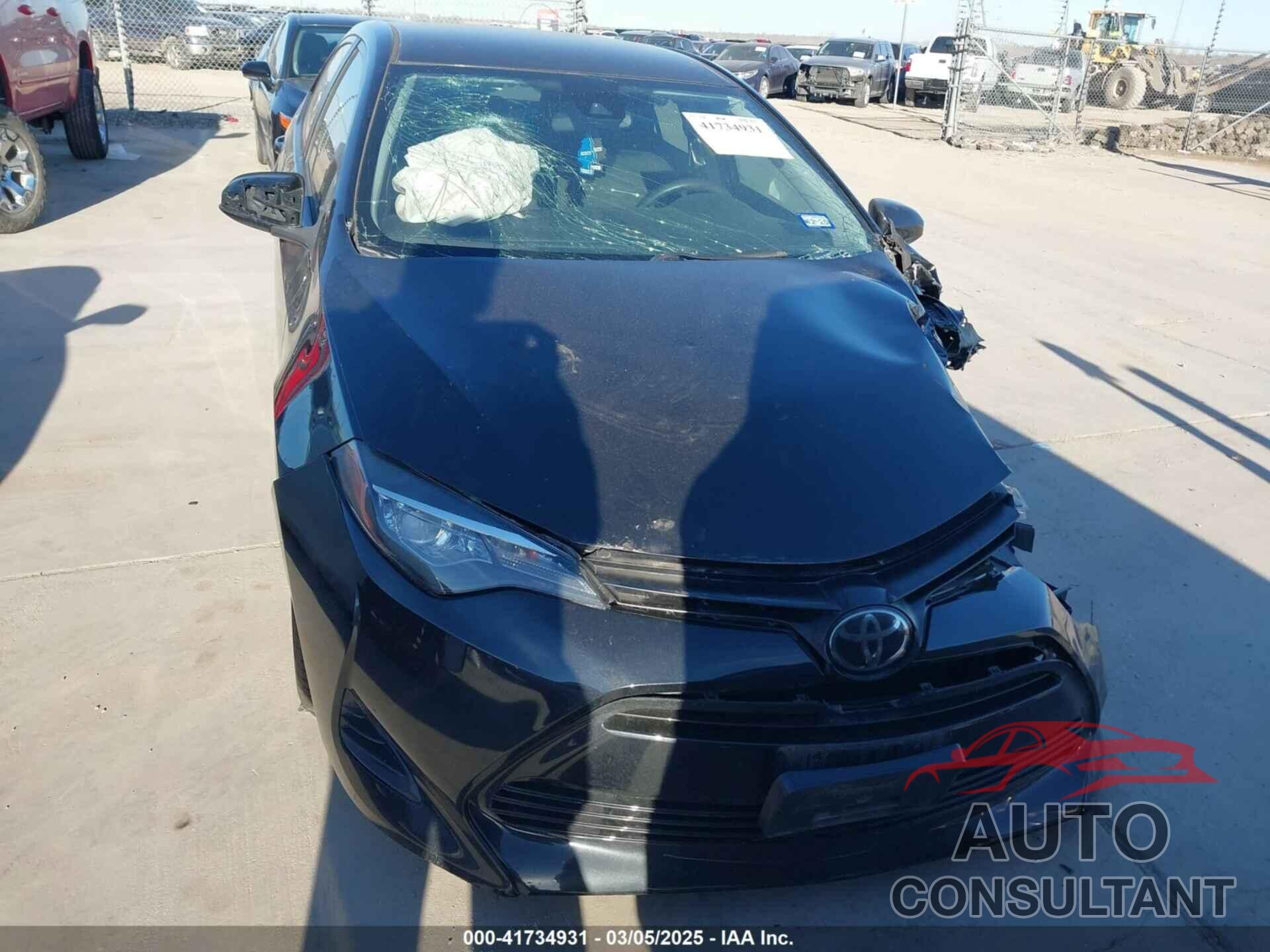 TOYOTA COROLLA 2019 - 5YFBURHE0KP912699
