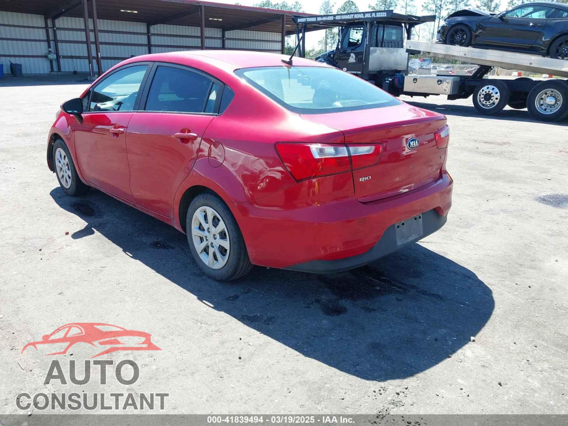 KIA RIO 2017 - KNADM4A39H6061634