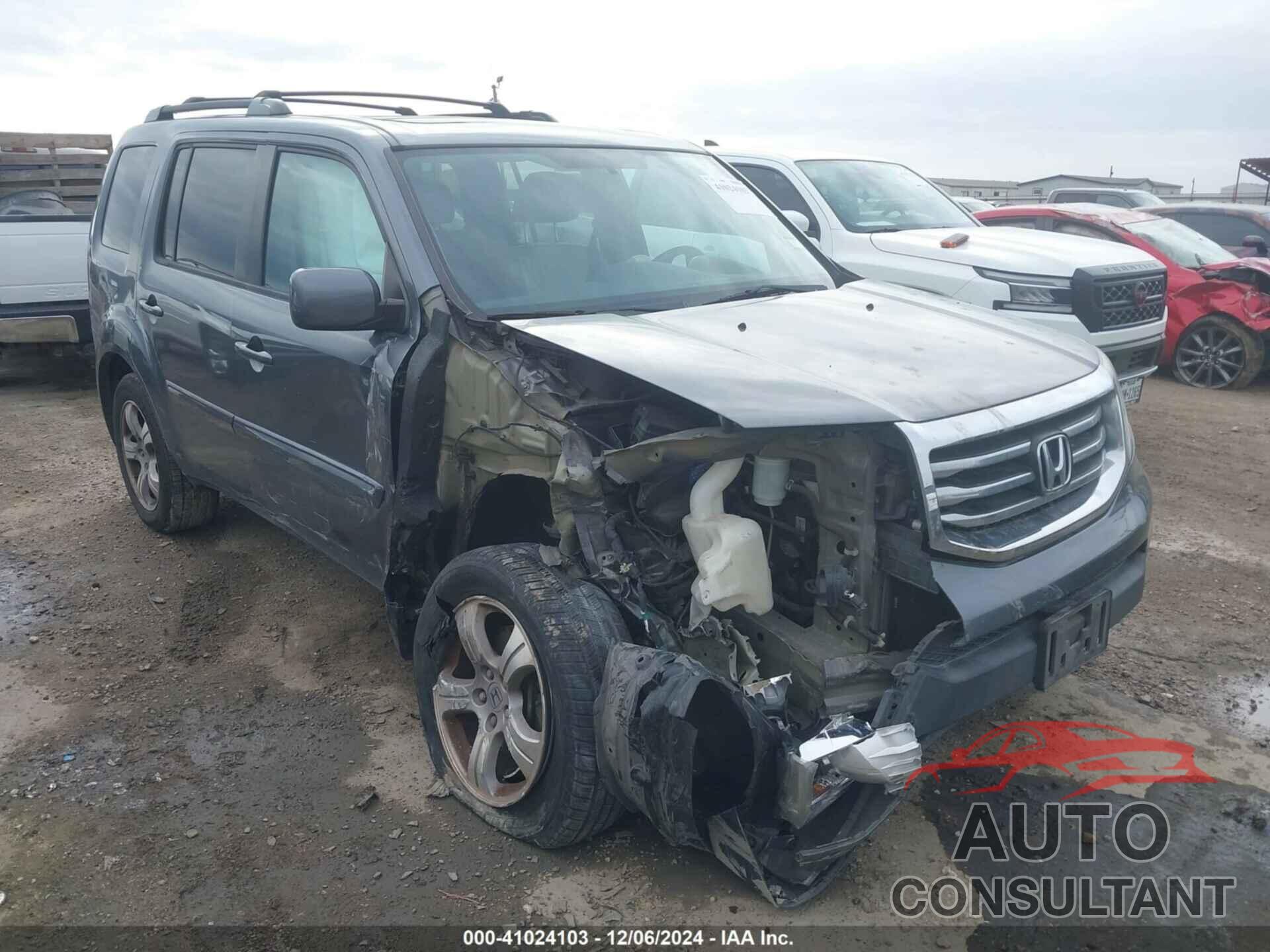 HONDA PILOT 2013 - 5FNYF3H7XDB024043