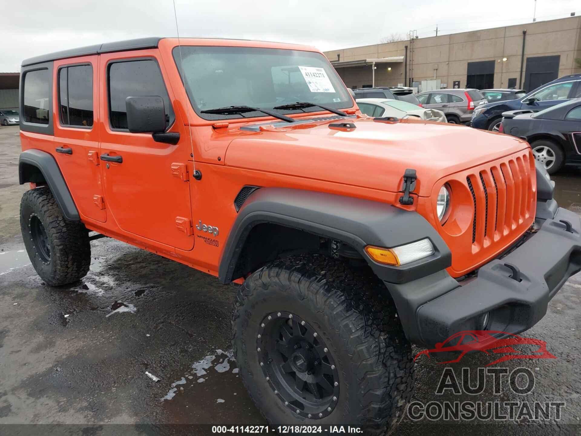 JEEP WRANGLER UNLIMITED 2019 - 1C4HJXDG7KW568441