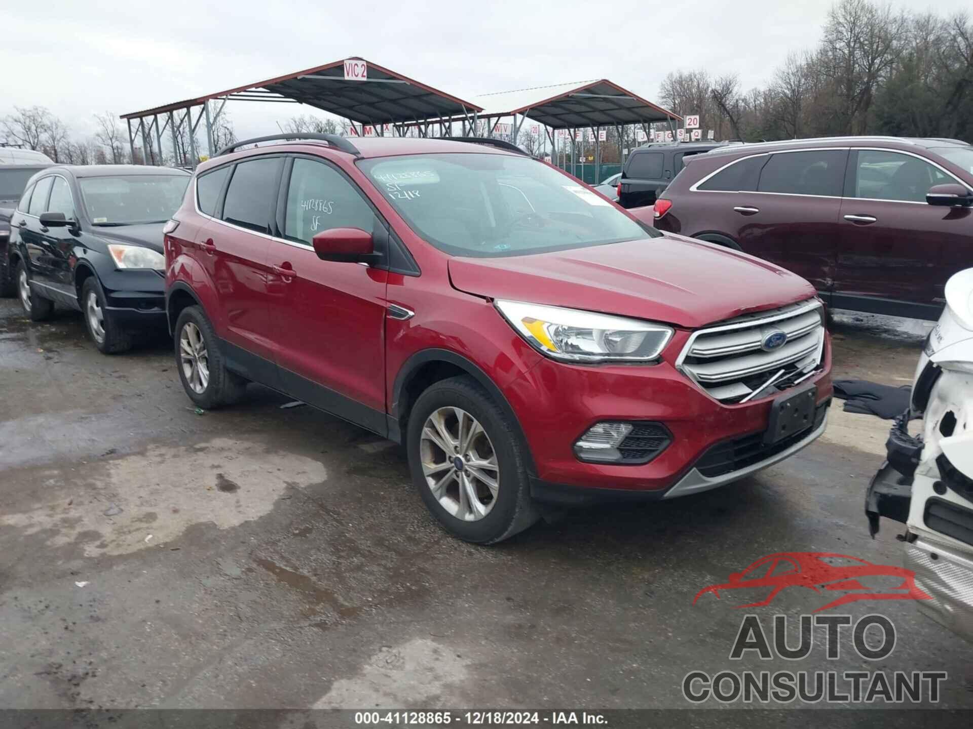 FORD ESCAPE 2018 - 1FMCU9GD1JUA80039