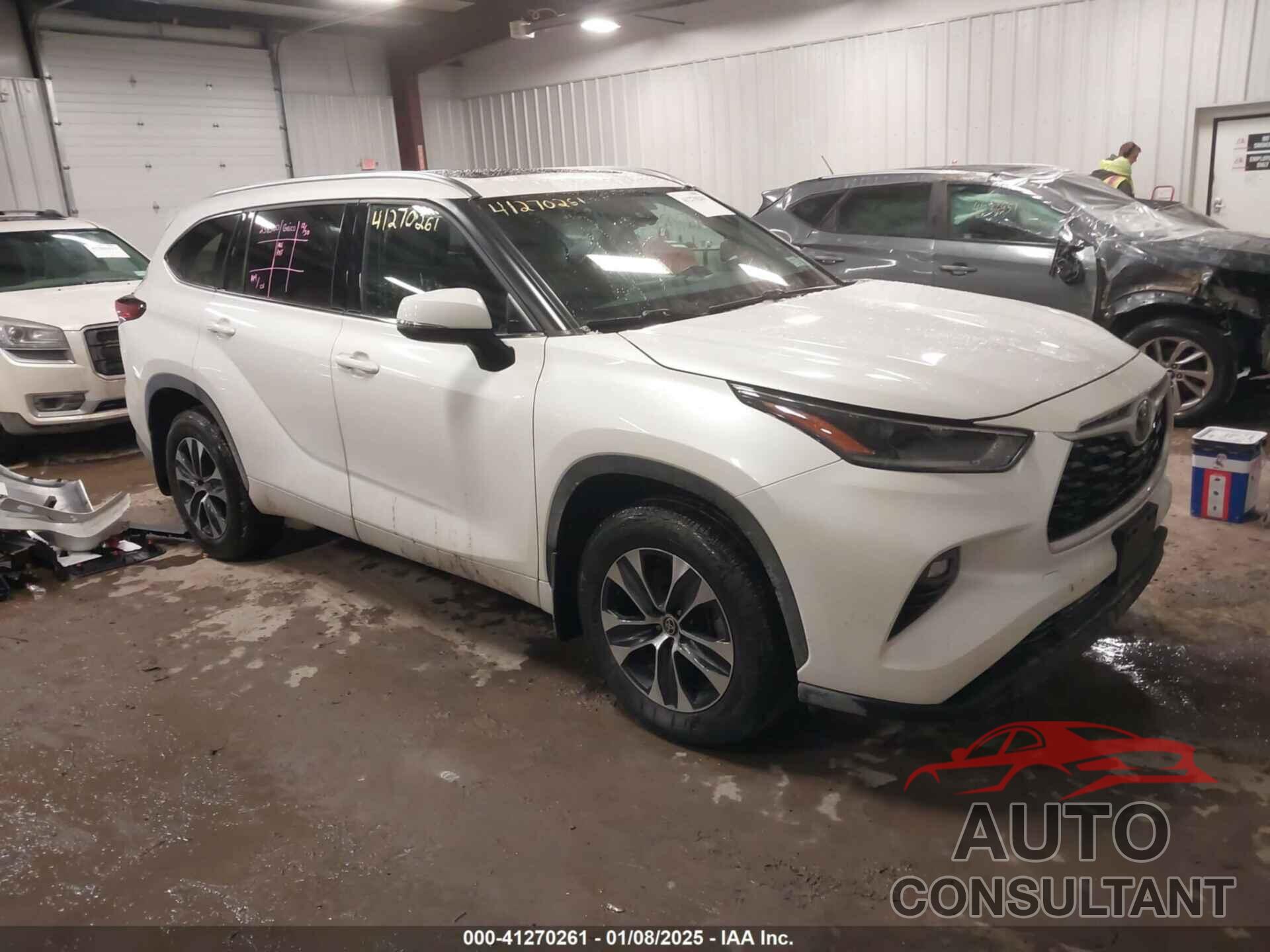 TOYOTA HIGHLANDER 2021 - 5TDGZRBHXMS111489