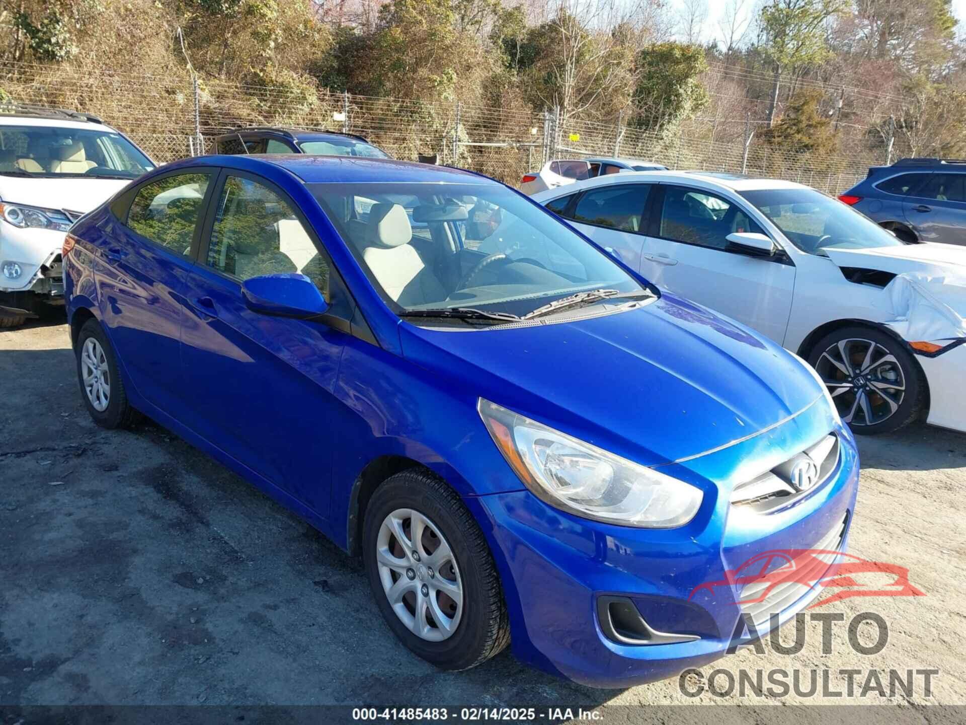 HYUNDAI ACCENT 2012 - KMHCT4AE1CU197307