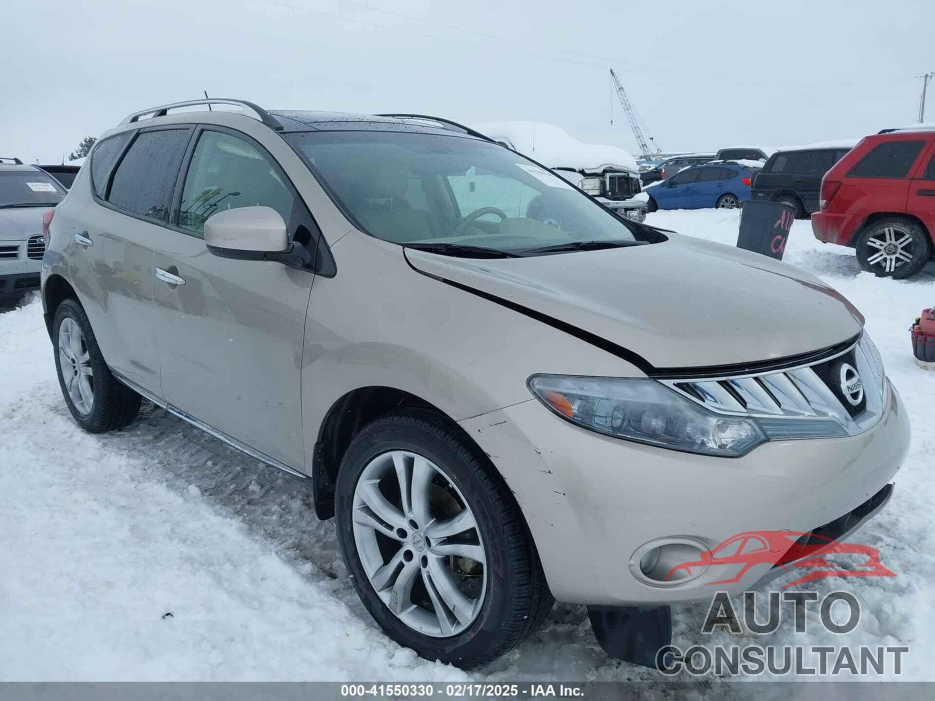 NISSAN MURANO 2010 - JN8AZ1MW2AW127740