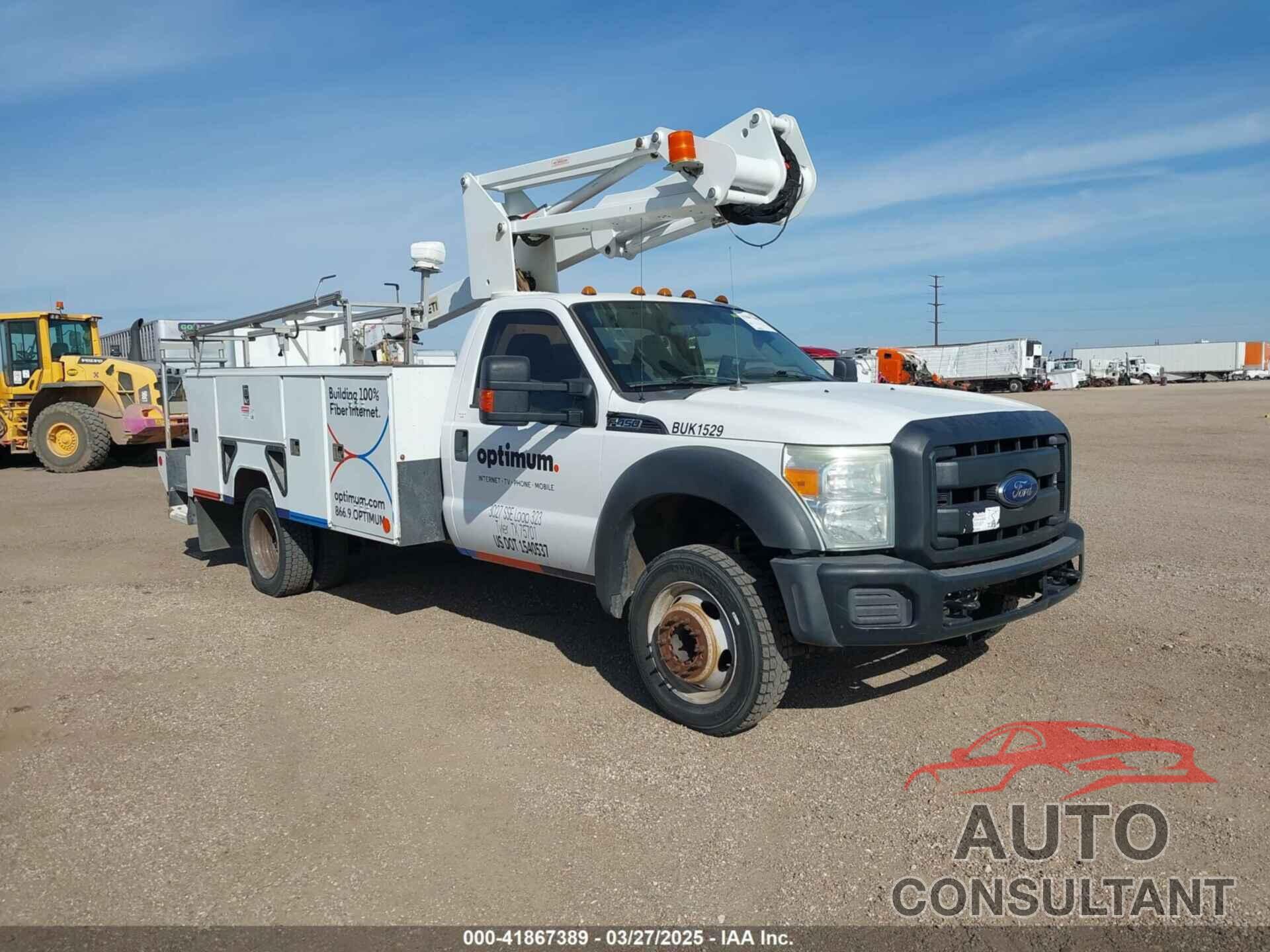 FORD F-450 CHASSIS 2014 - 1FDUF4GY0EEB42583