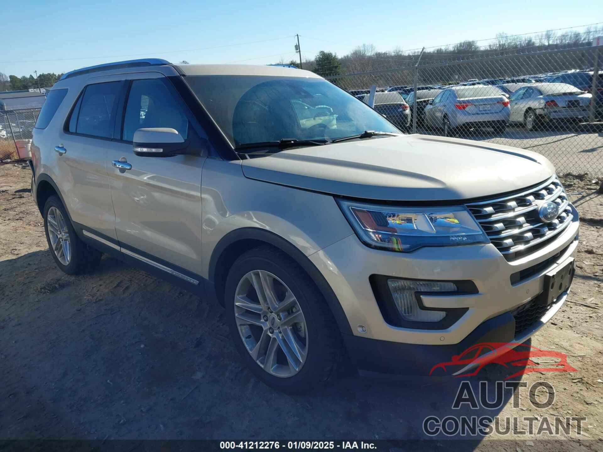 FORD EXPLORER 2017 - 1FM5K7F82HGA14535