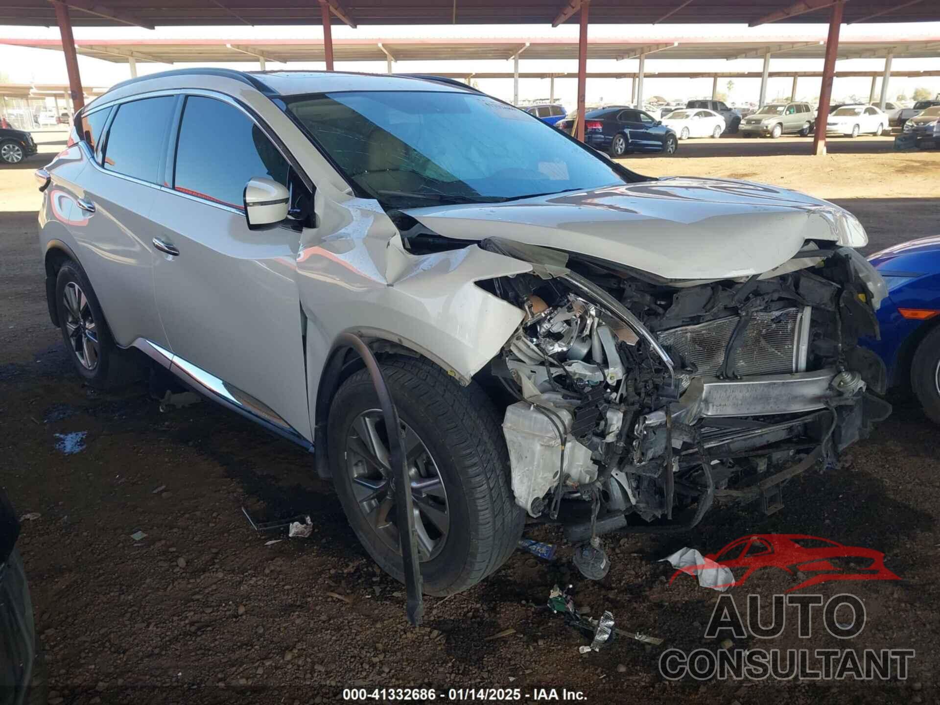 NISSAN MURANO 2016 - 5N1AZ2MG5GN126666