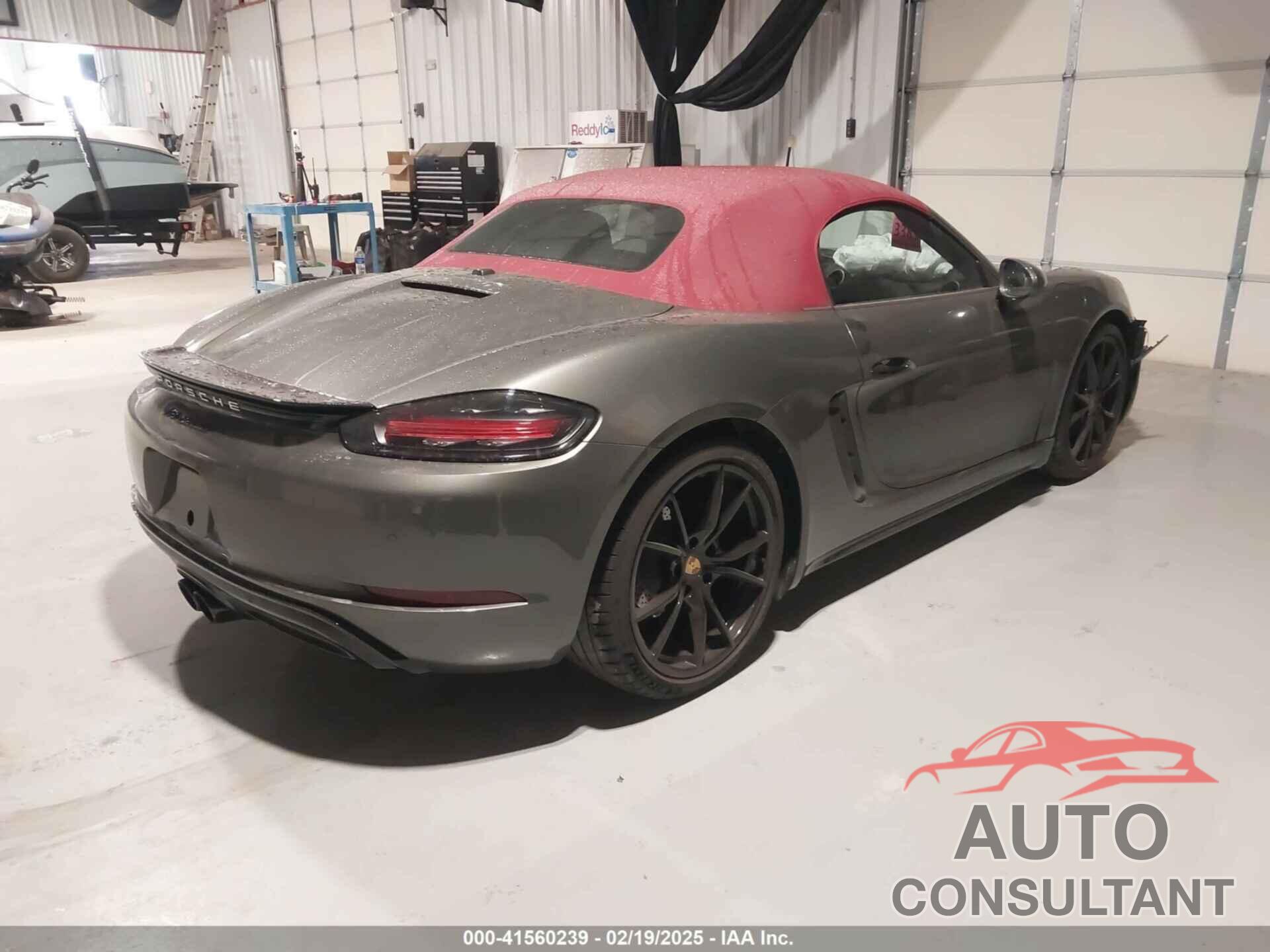 PORSCHE 718 BOXSTER 2025 - WP0CA2A89SK212378