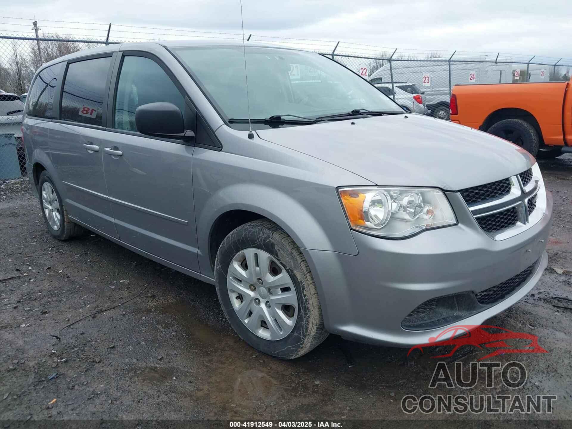 DODGE GRAND CARAVAN 2016 - 2C4RDGBG5GR162043