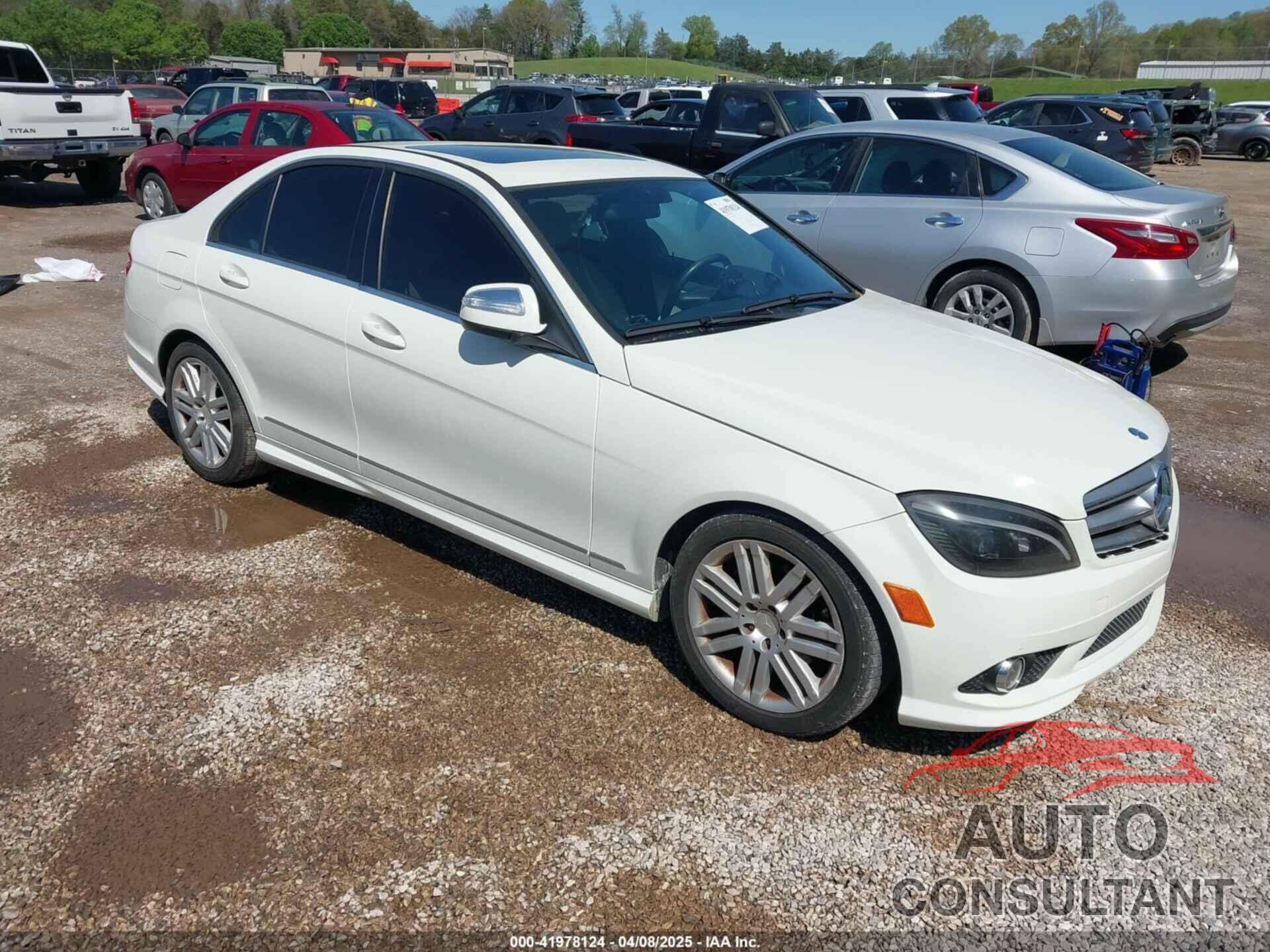 MERCEDES-BENZ C 300 2009 - WDDGF54X39F279137