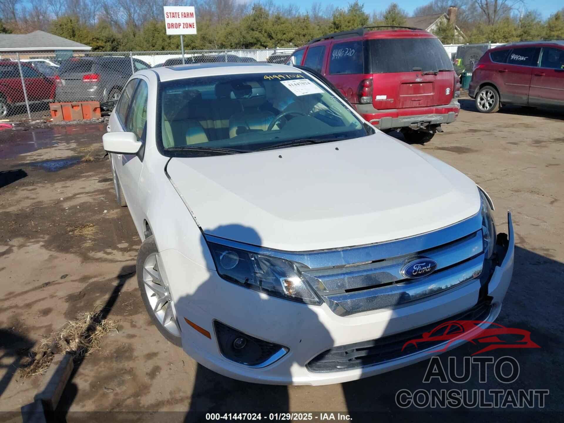 FORD FUSION 2012 - 3FAHP0JAXCR393666