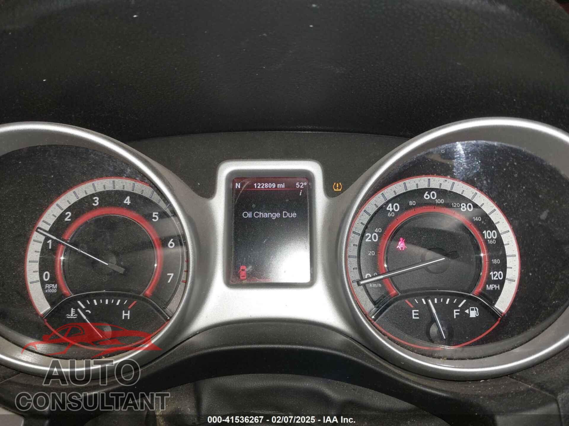 DODGE JOURNEY 2012 - 3C4PDCBG4CT331802