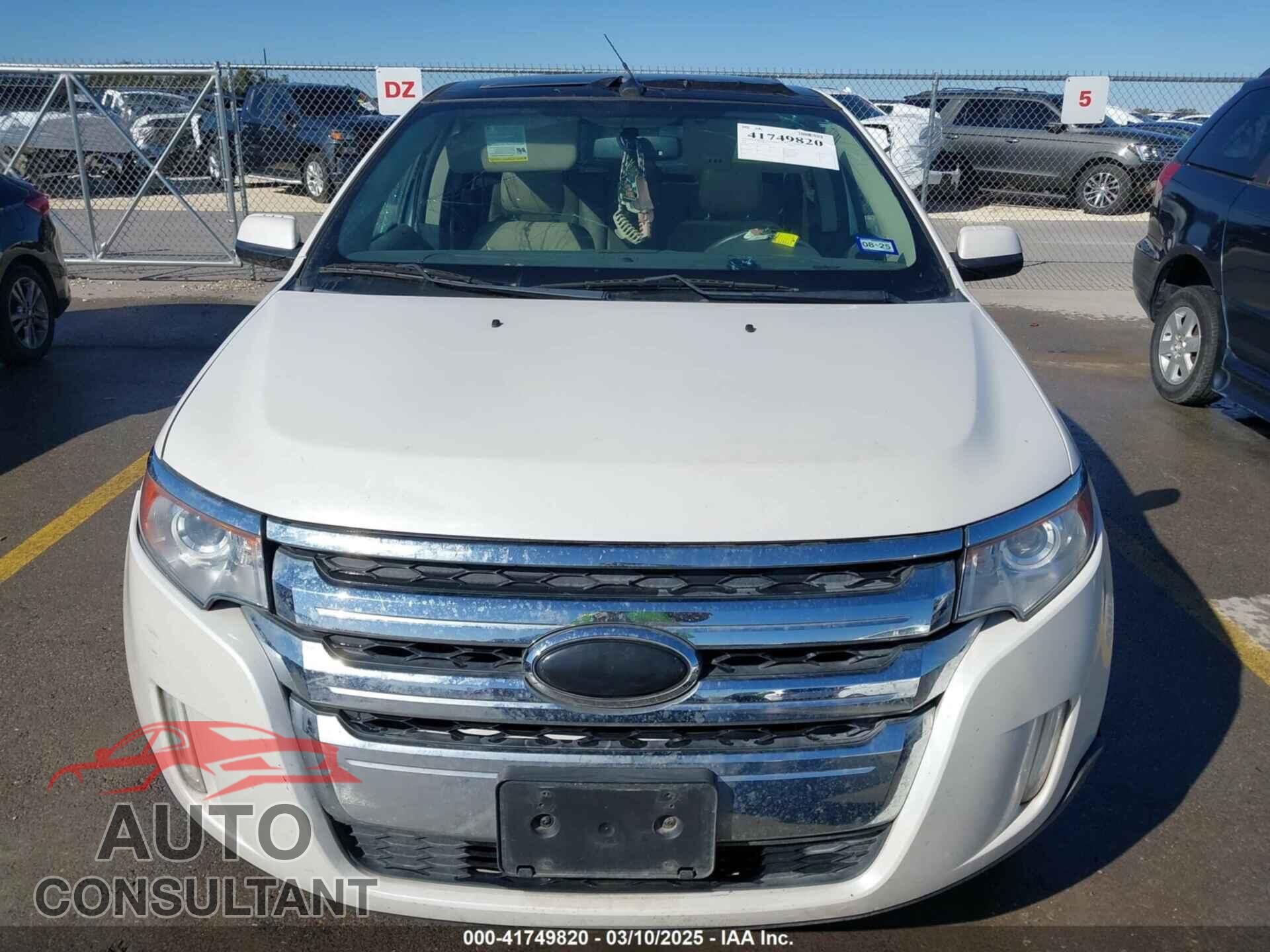 FORD EDGE 2013 - 2FMDK3KC2DBB52639