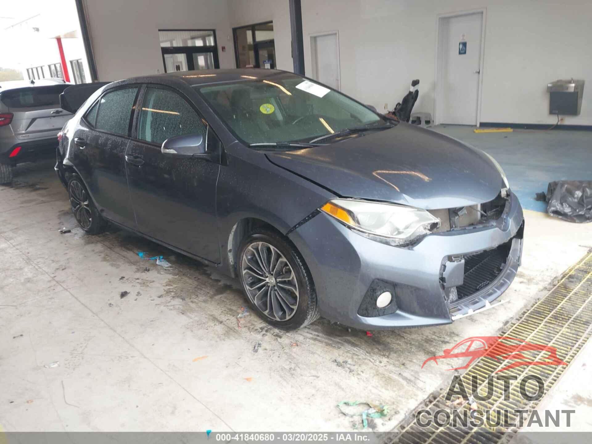 TOYOTA COROLLA 2016 - 2T1BURHE1GC669931