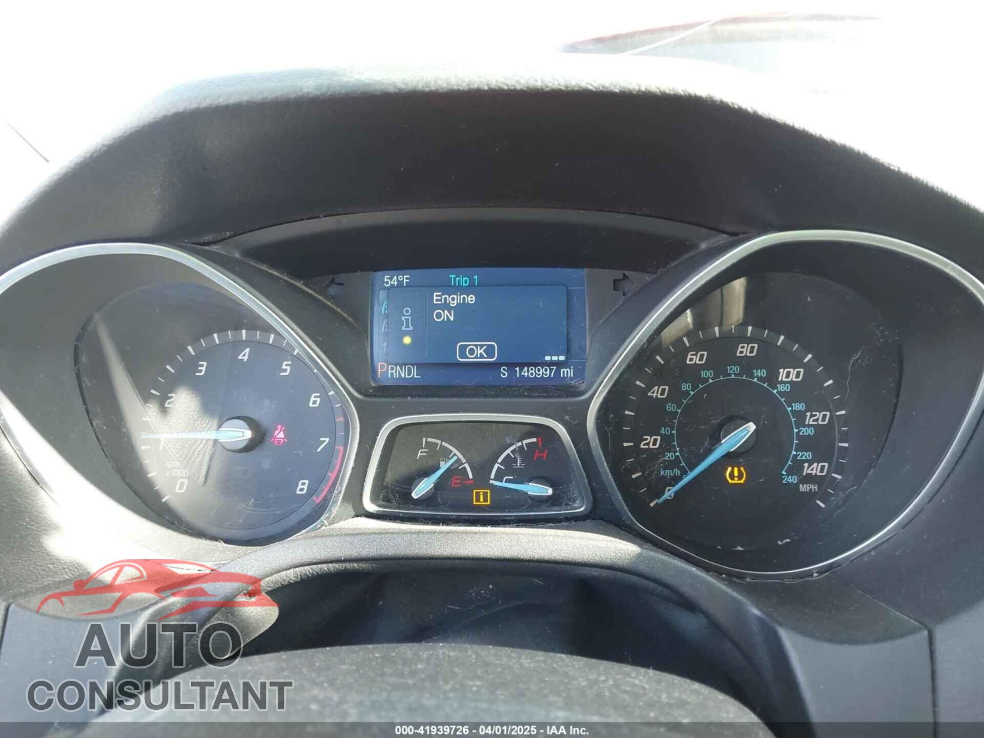 FORD FOCUS 2014 - 1FADP3F21EL334265