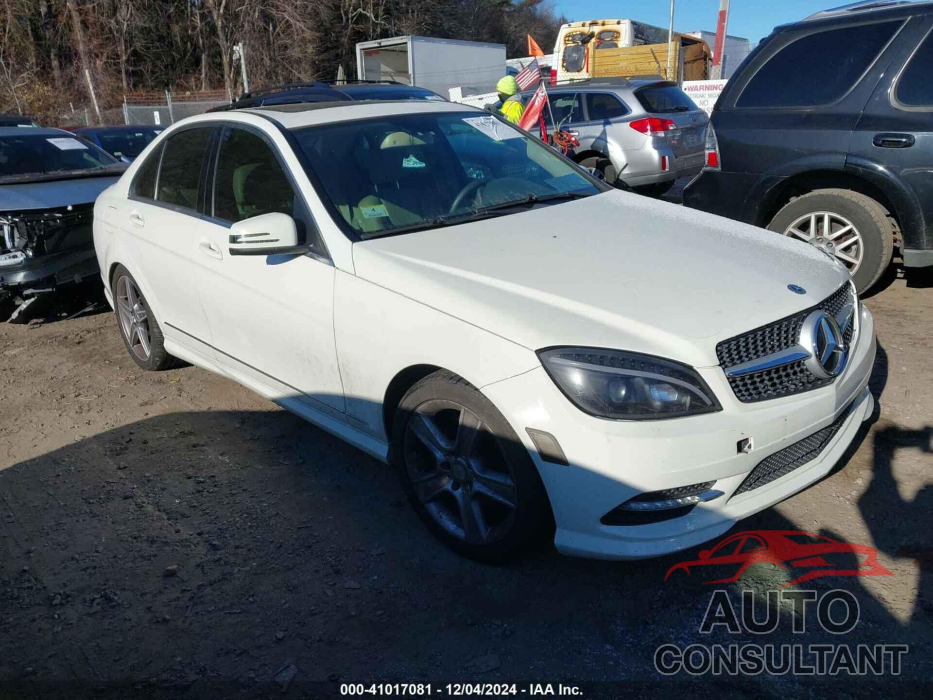 MERCEDES-BENZ C 2010 - WDDGF8BB8AF406865