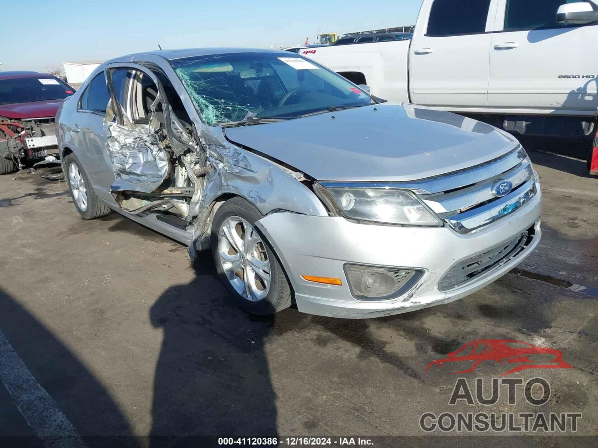 FORD FUSION 2012 - 3FAHP0HAXCR246818