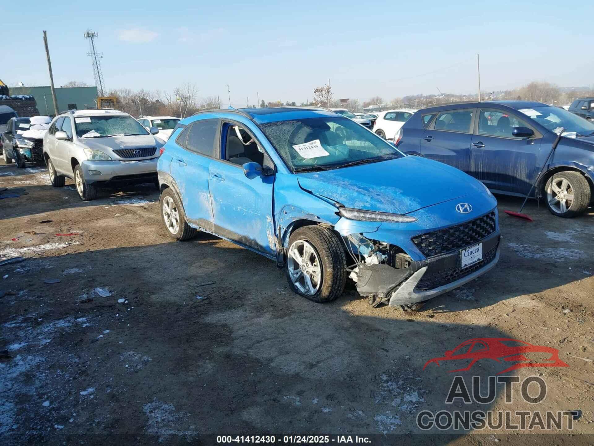 HYUNDAI KONA 2022 - KM8K3CAB0NU880873