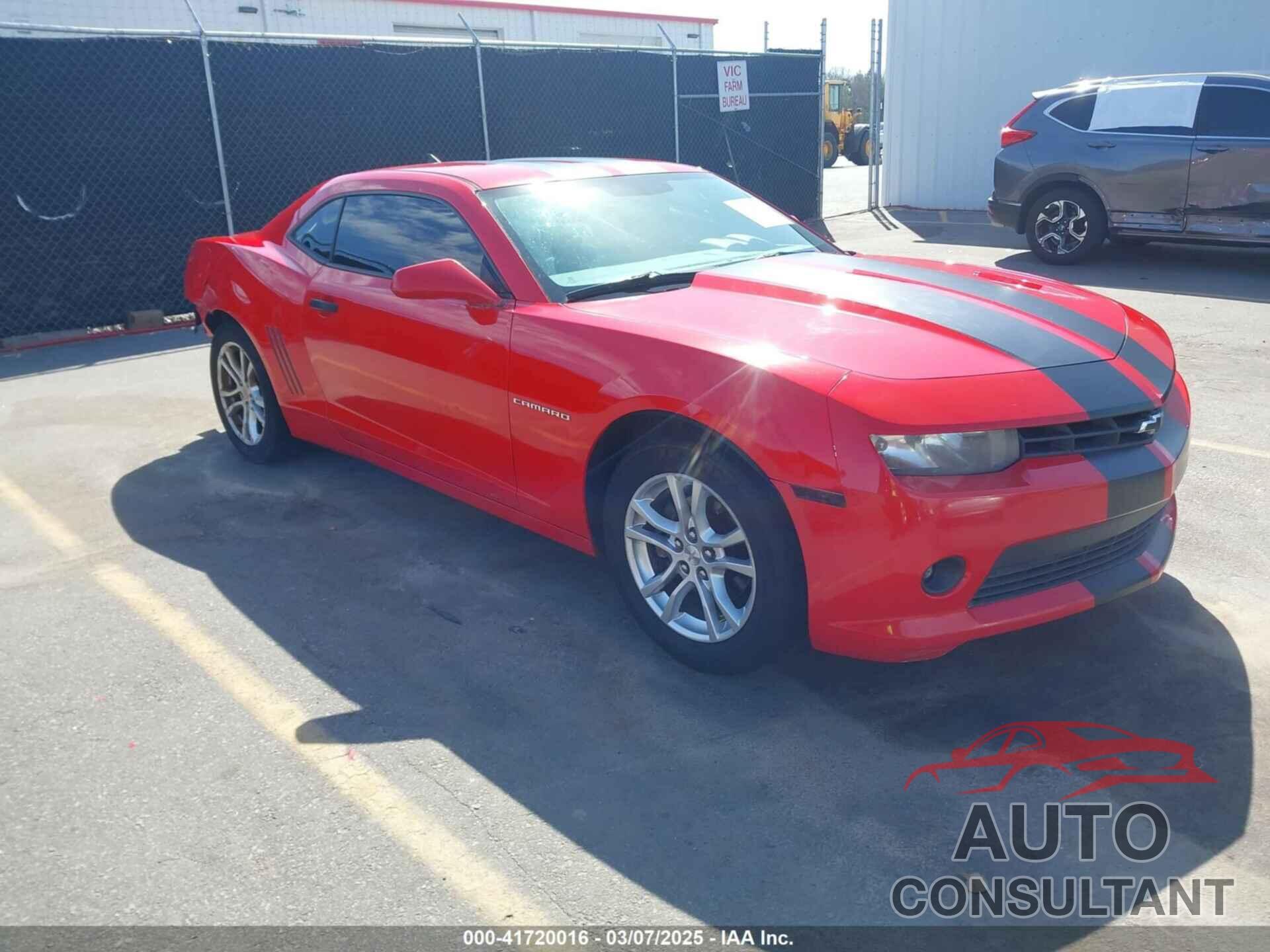 CHEVROLET CAMARO 2014 - 2G1FB1E32E9284413