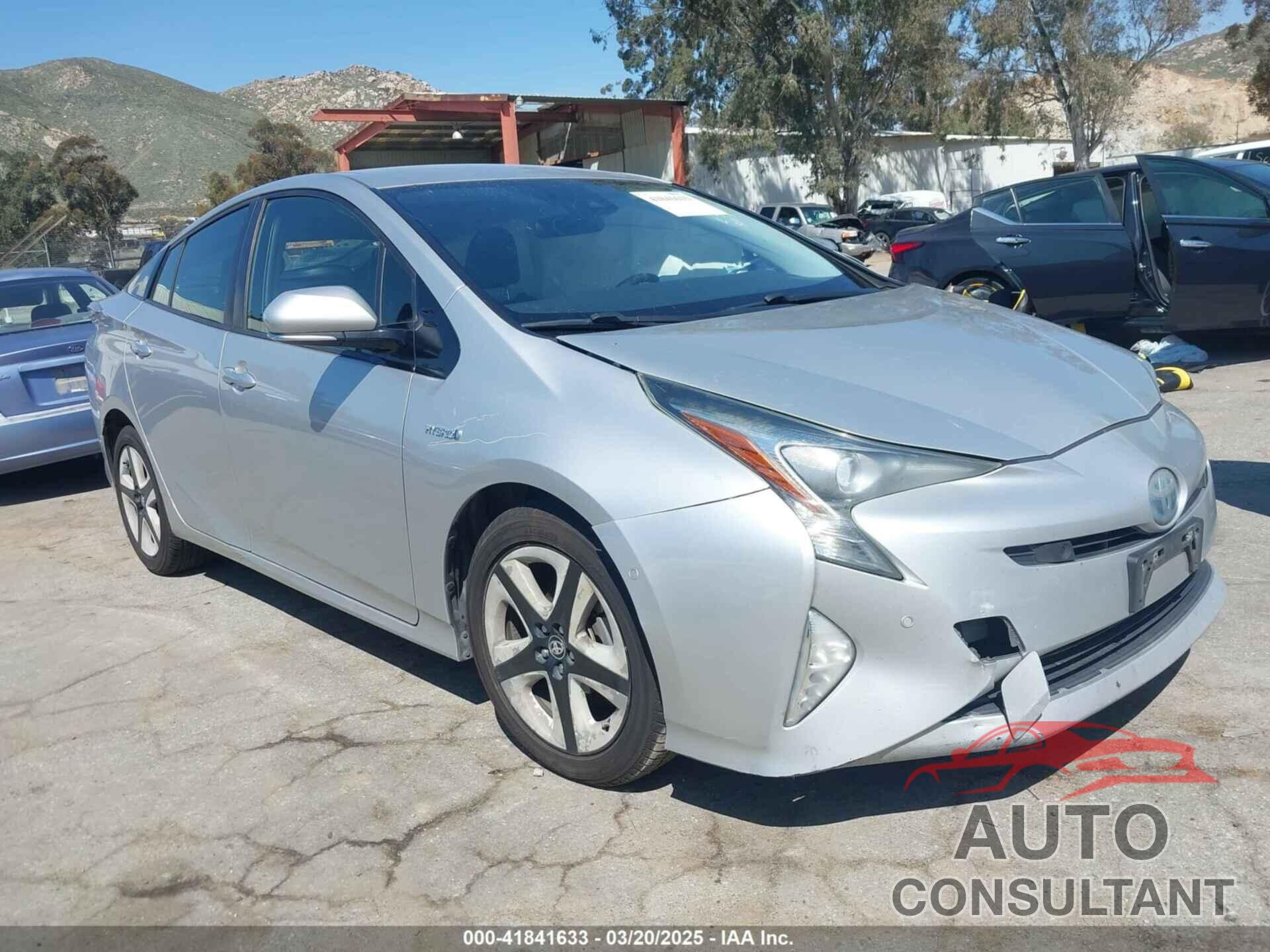 TOYOTA PRIUS 2018 - JTDKARFU0J3546320
