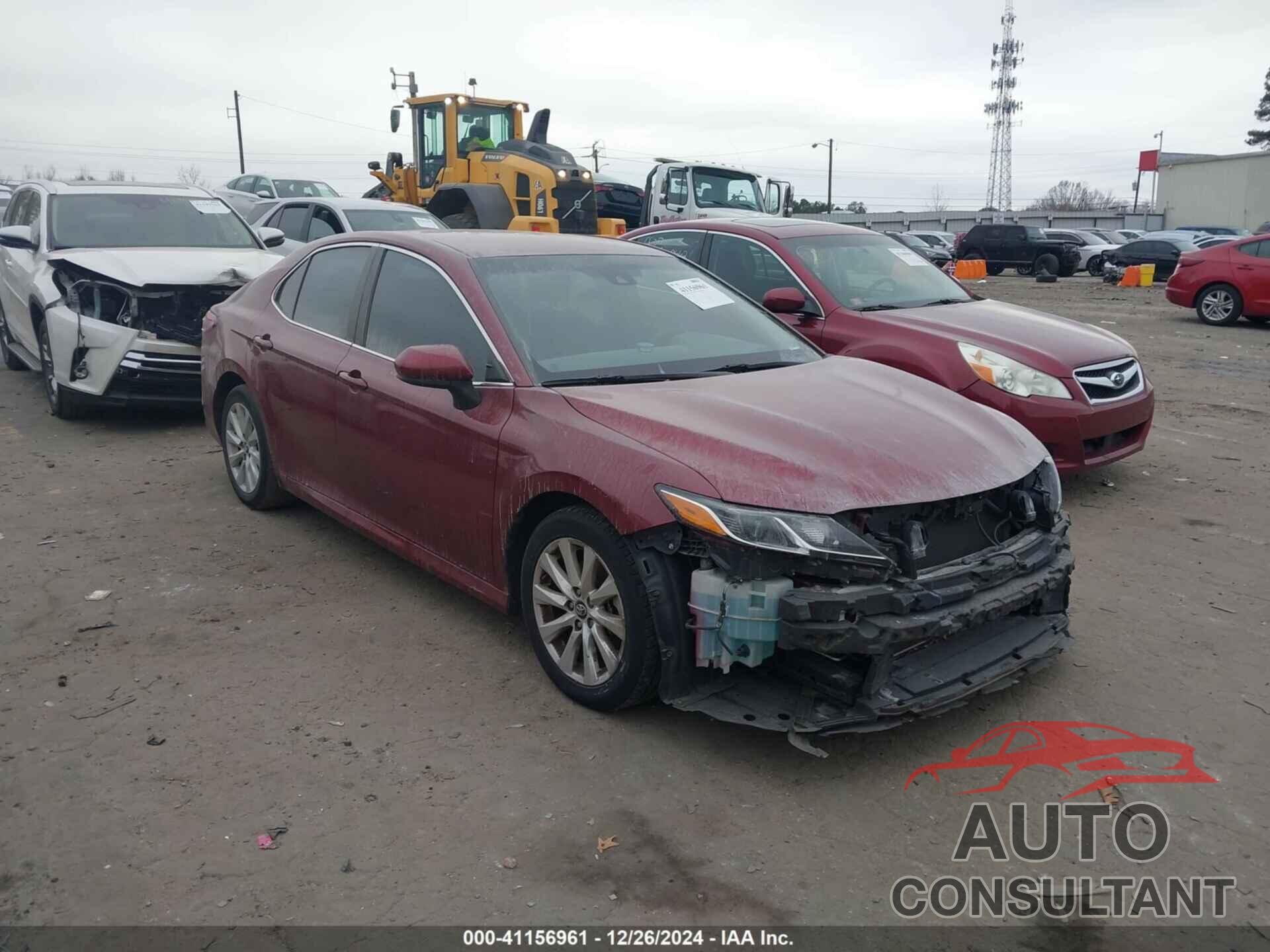 TOYOTA CAMRY 2018 - 4T1B11HK0JU650051
