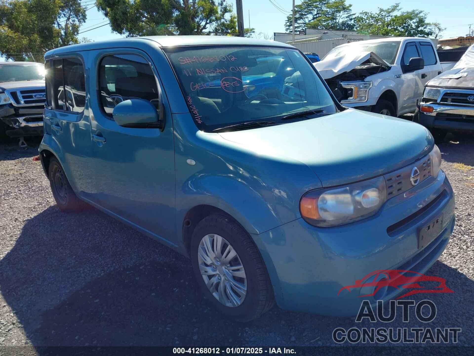 NISSAN CUBE 2011 - JN8AZ2KR3BT211202