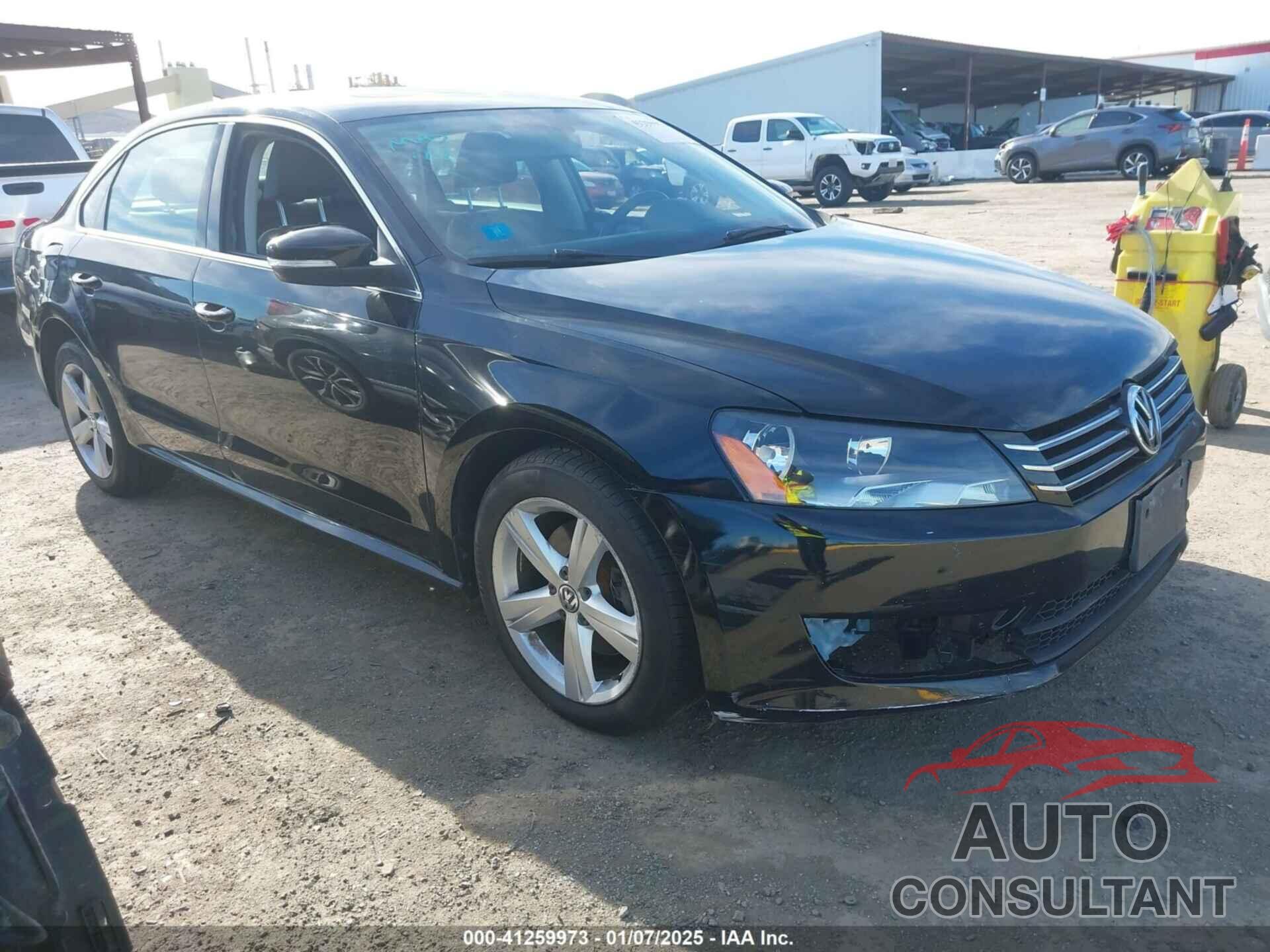 VOLKSWAGEN PASSAT 2013 - 1VWBP7A31DC063695