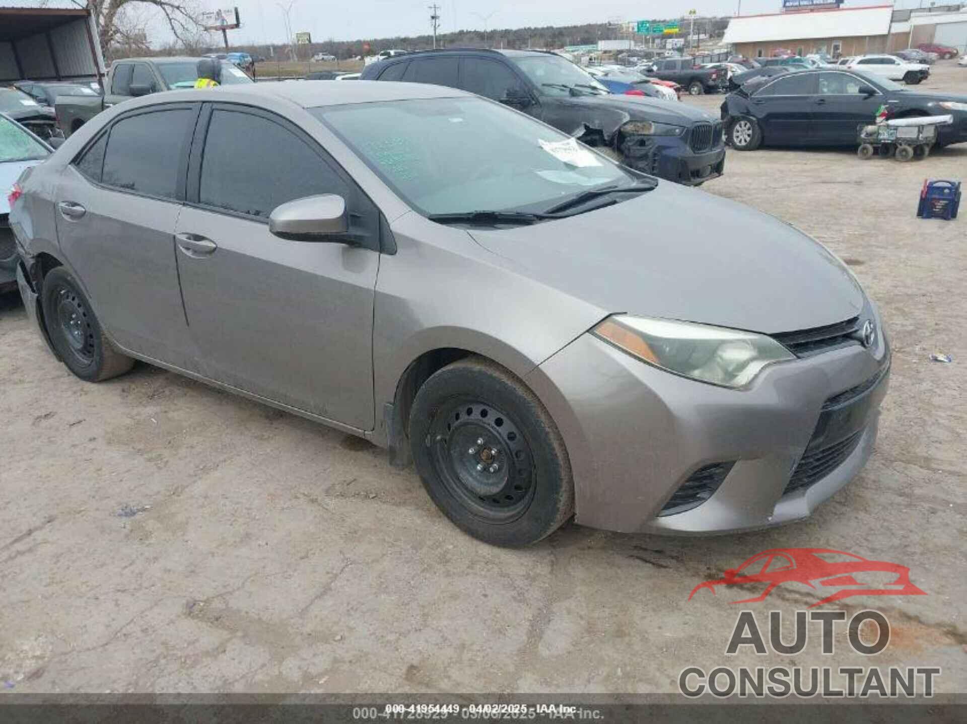 TOYOTA COROLLA 2015 - 2T1BURHE5FC314677