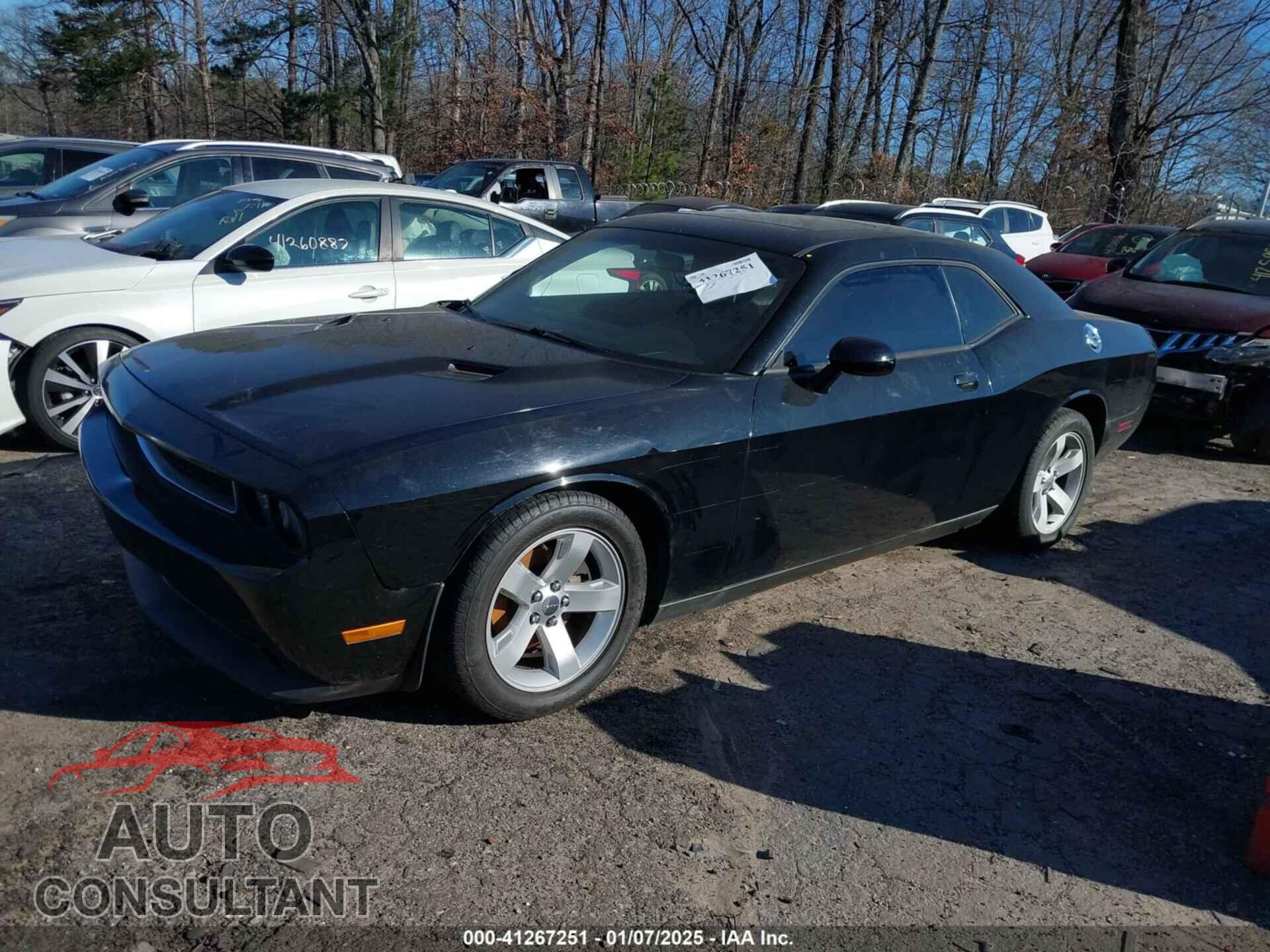 DODGE CHALLENGER 2013 - 2C3CDYAG8DH609287