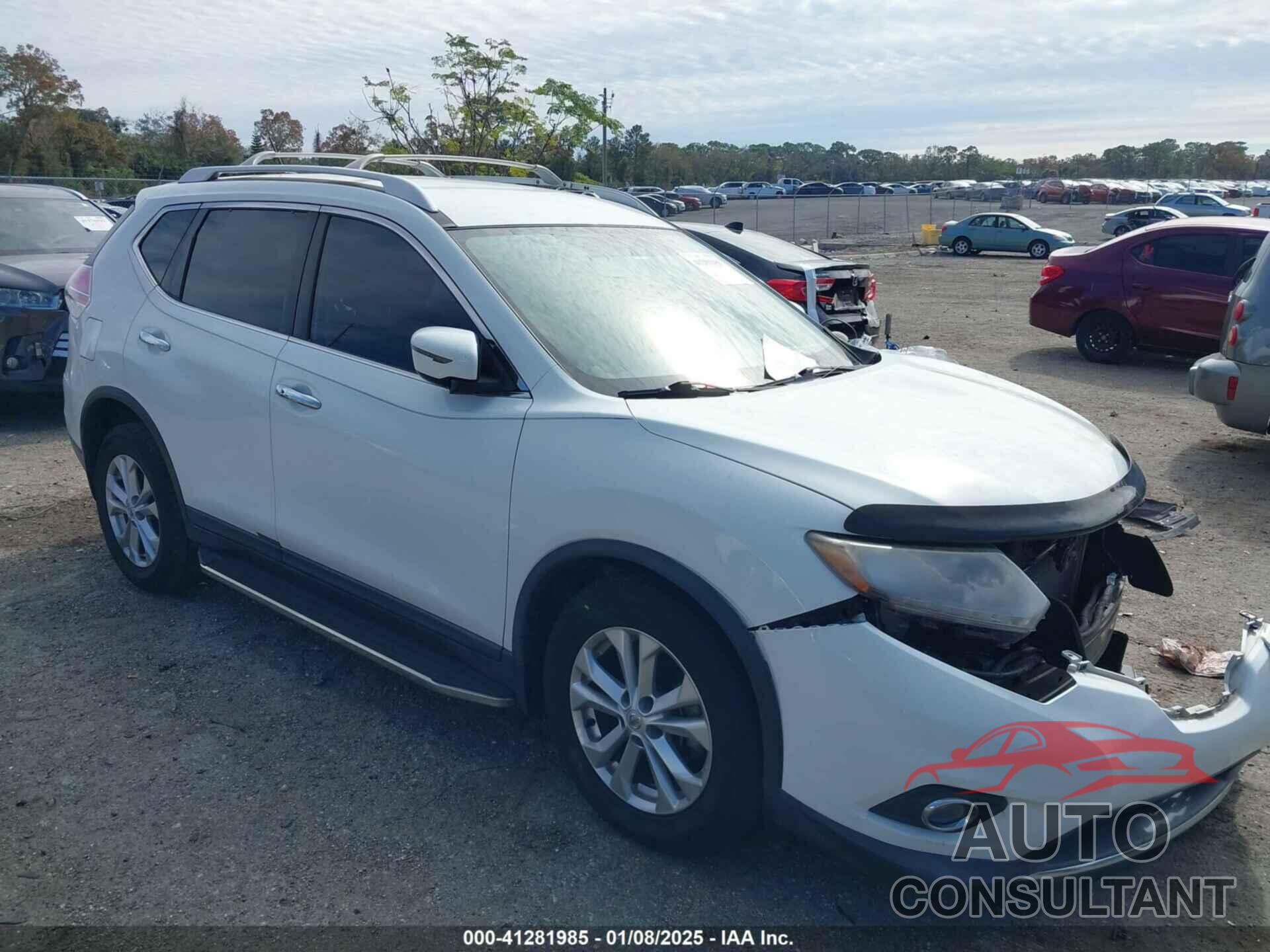 NISSAN ROGUE 2016 - KNMAT2MT0GP665283