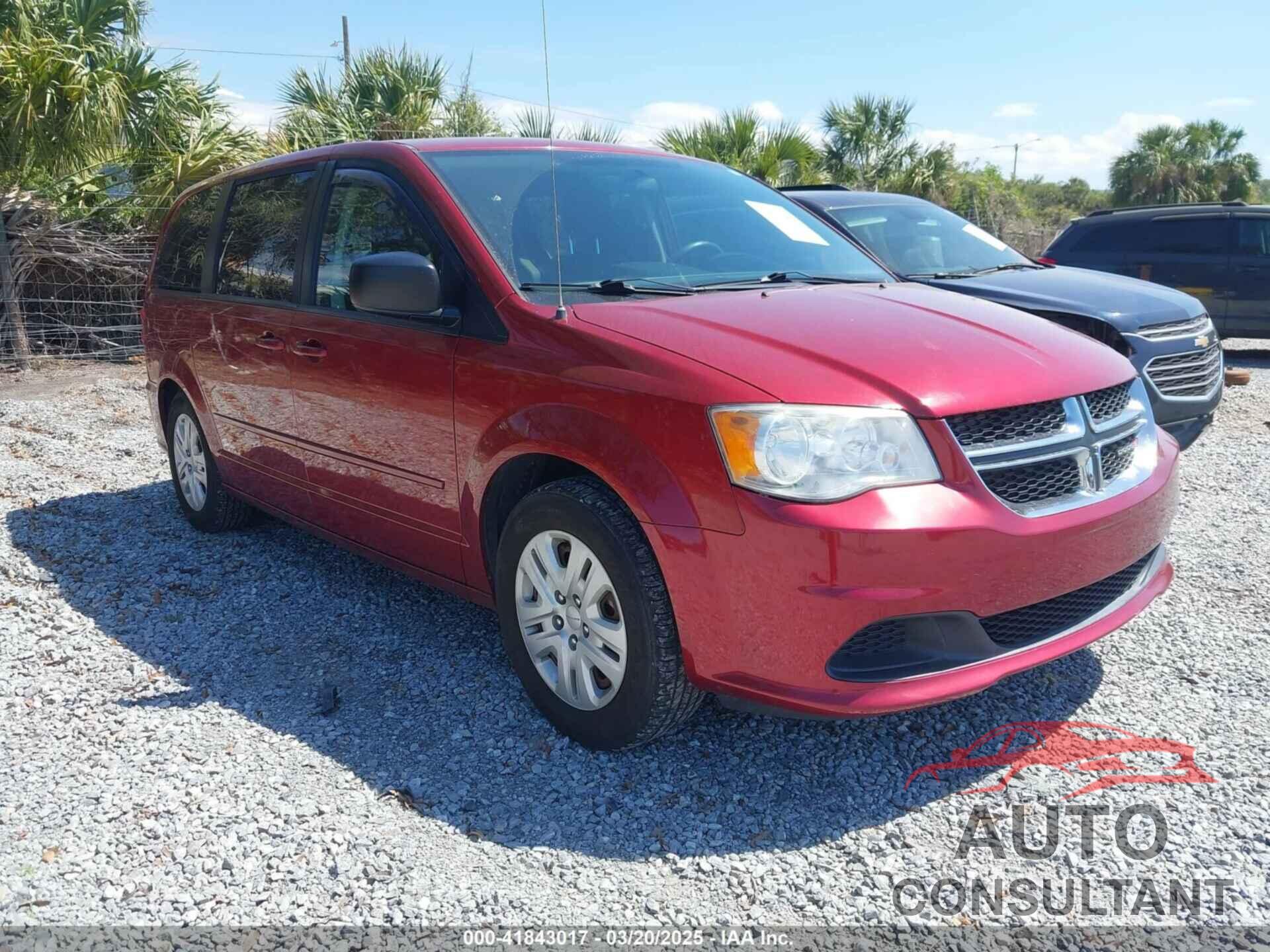 DODGE GRAND CARAVAN 2014 - 2C4RDGBG1ER406641