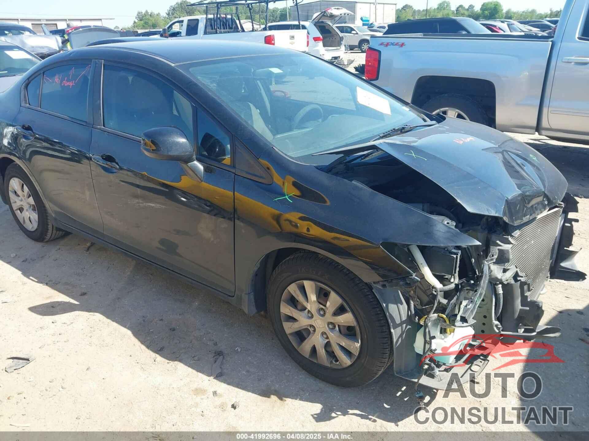 HONDA CIVIC 2012 - 19XFB2F52CE107775