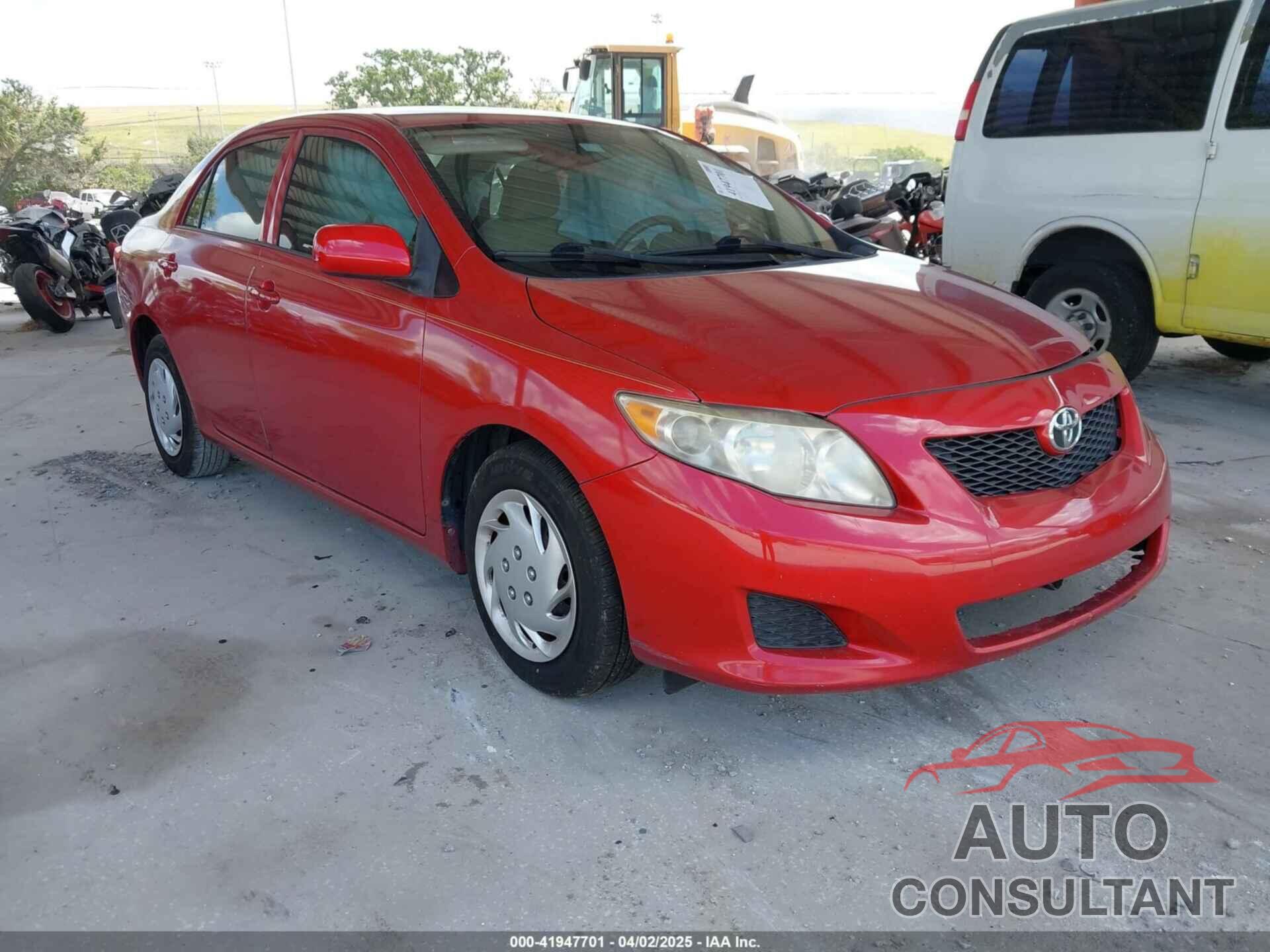 TOYOTA COROLLA 2010 - 1NXBU4EE8AZ219920