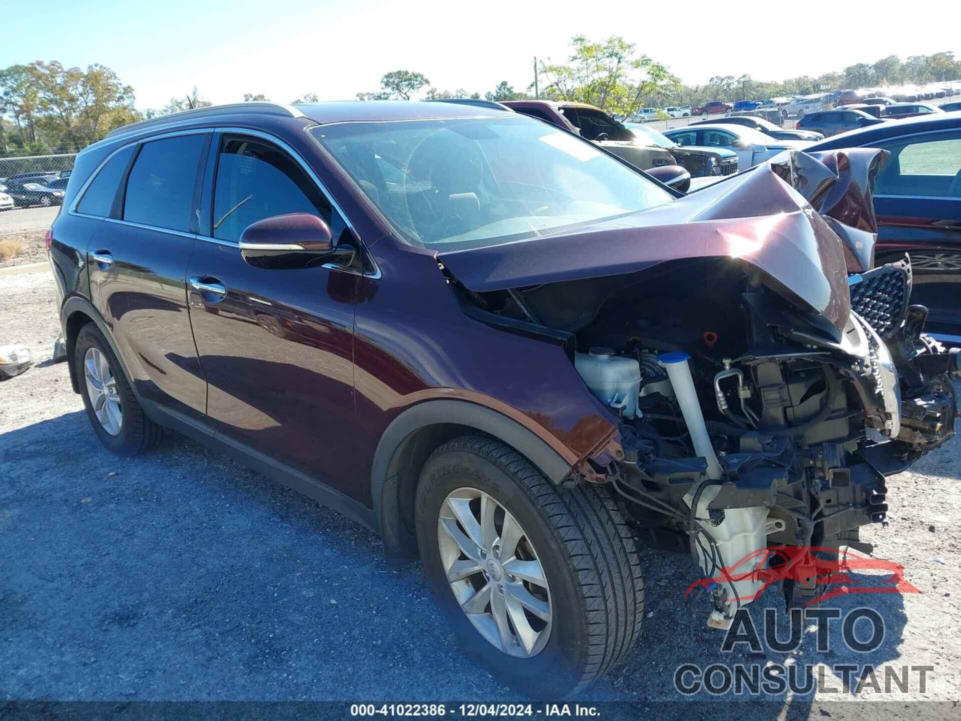 KIA SORENTO 2017 - 5XYPG4A30HG287338