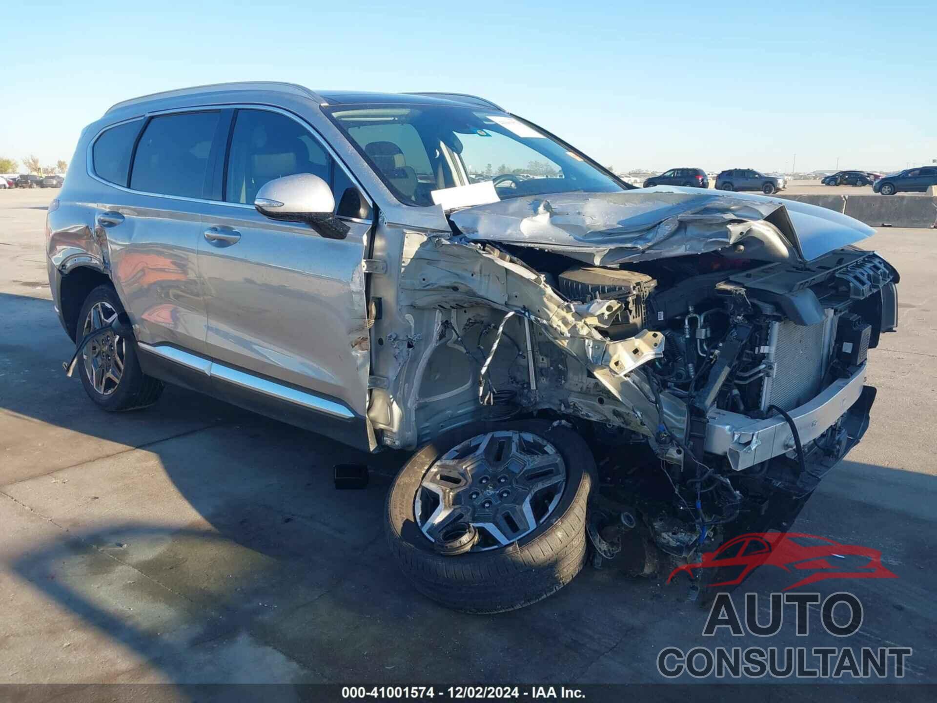 HYUNDAI SANTA FE HYBRID 2022 - KM8S3DA11NU055521