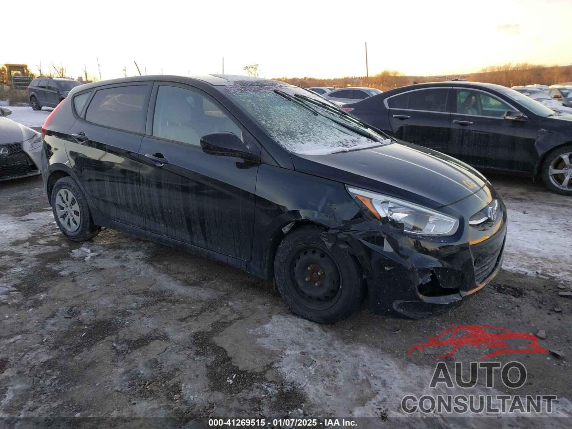 HYUNDAI ACCENT 2017 - KMHCT5AE7HU354982