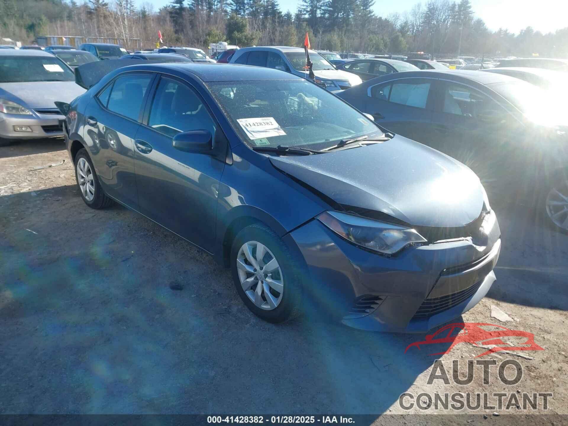 TOYOTA COROLLA 2015 - 2T1BURHE6FC422130