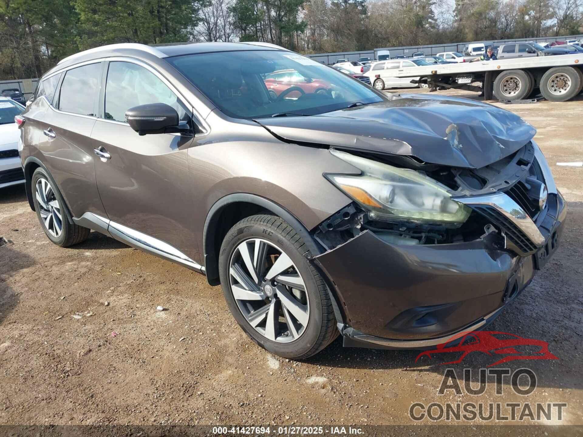 NISSAN MURANO 2015 - 5N1AZ2MGXFN243612