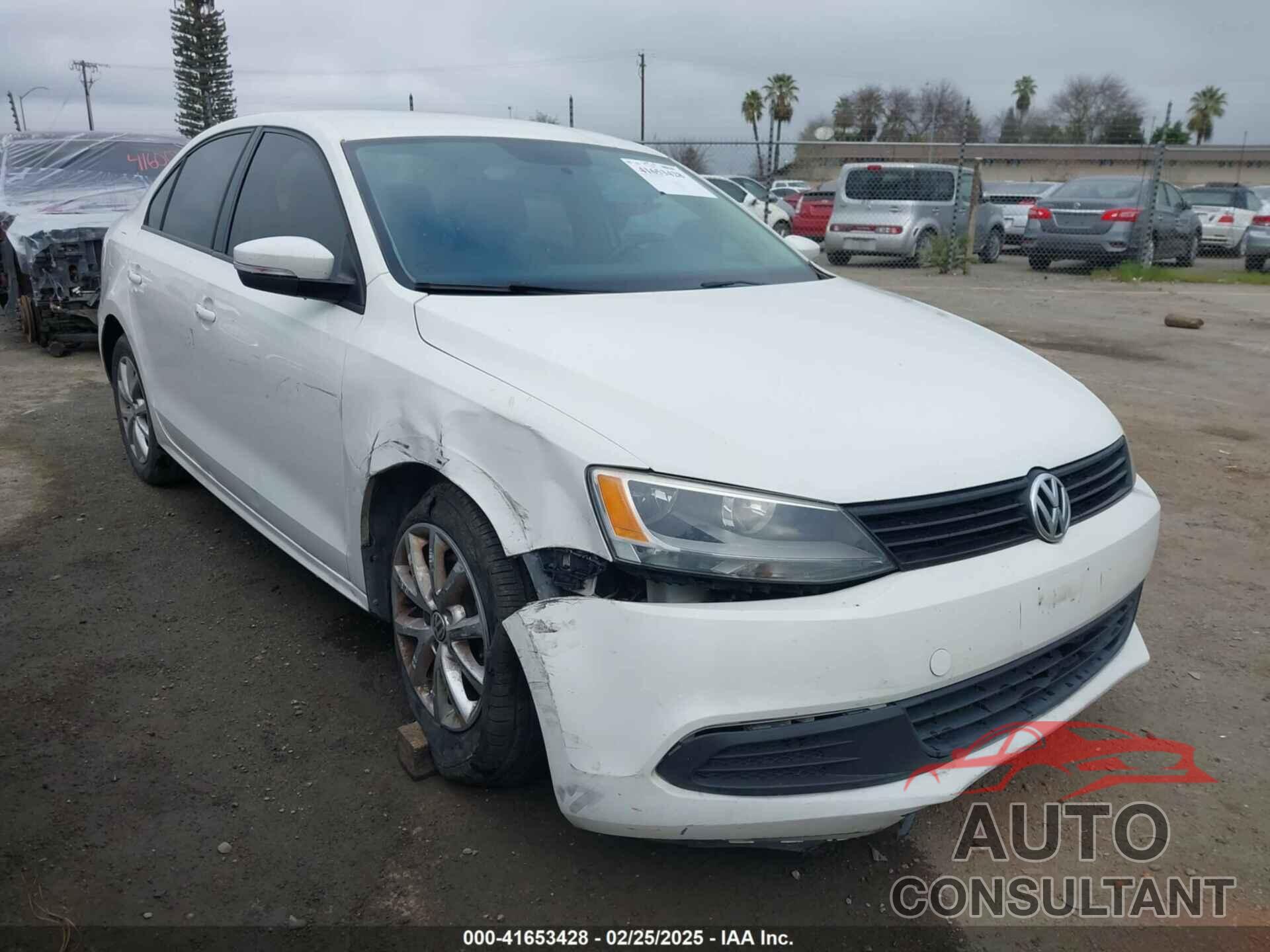 VOLKSWAGEN JETTA 2012 - 3VWDX7AJ9CM116728