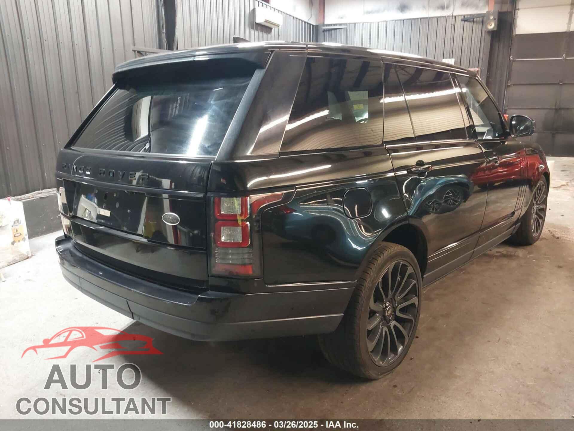 LAND ROVER RANGE ROVER 2017 - SALGS5FE9HA343249