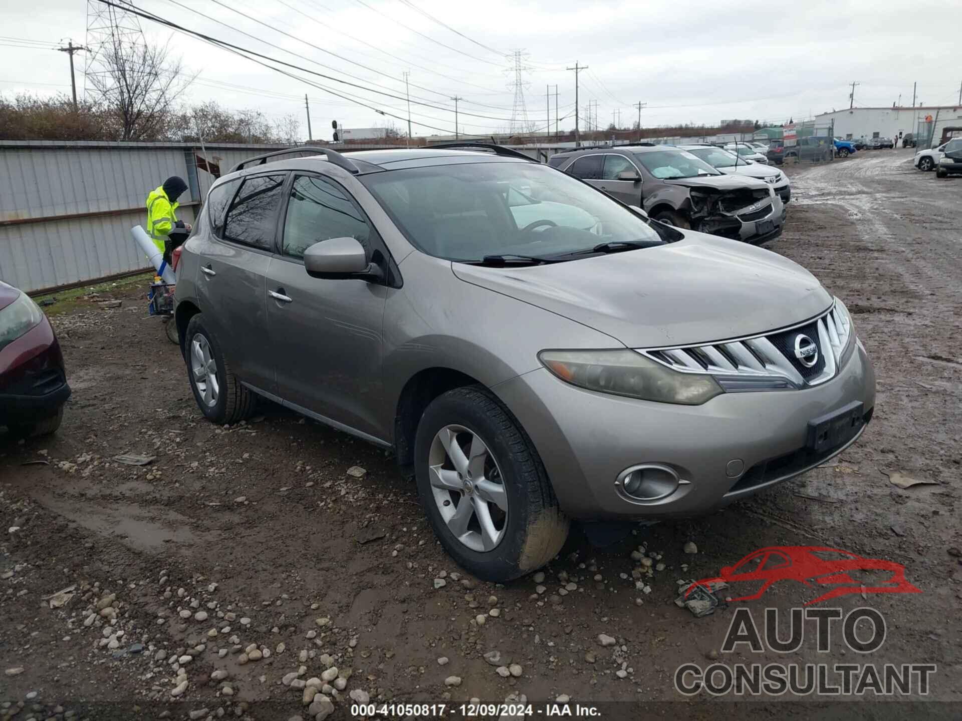 NISSAN MURANO 2009 - JN8AZ18W39W145590