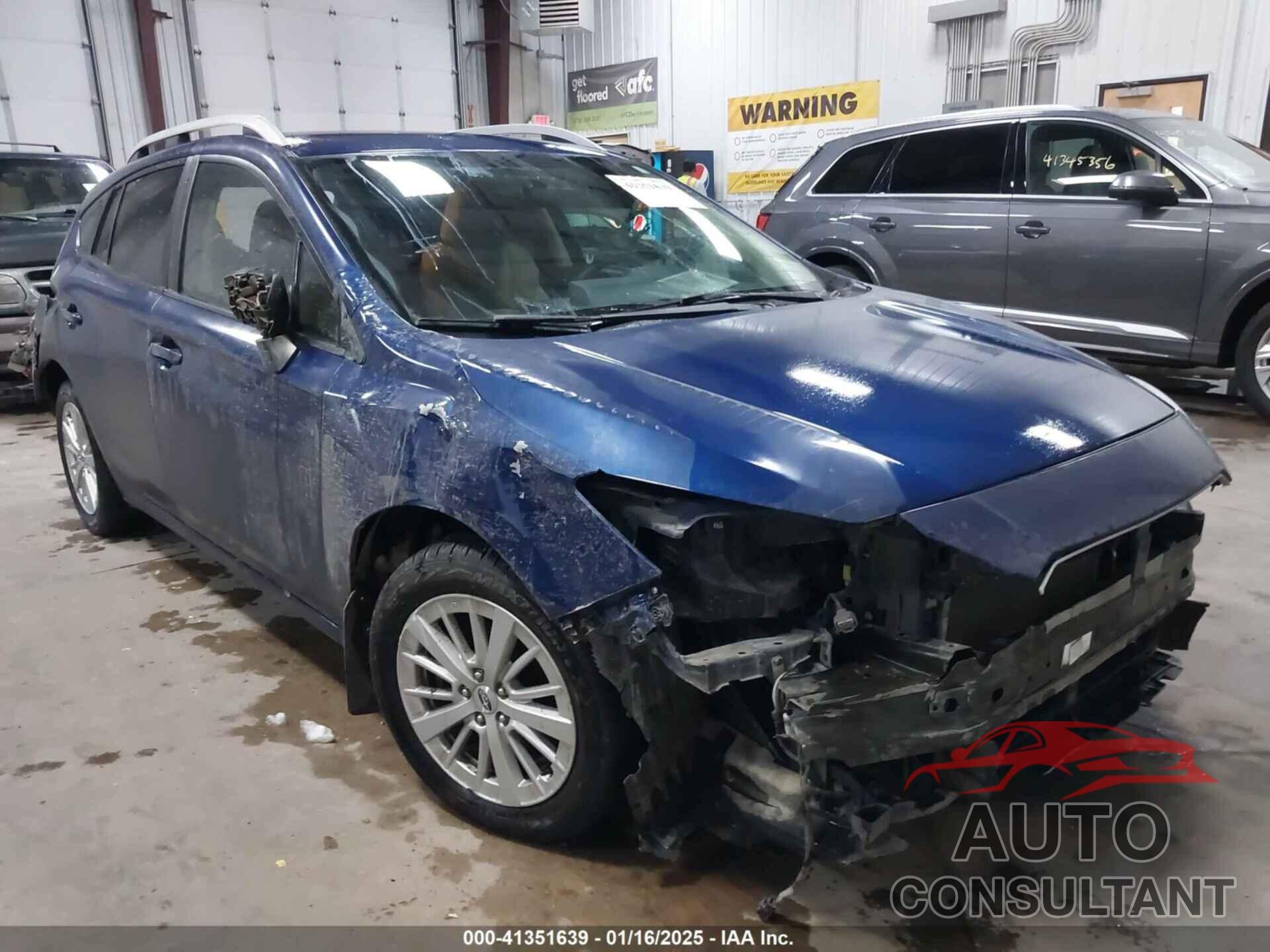 SUBARU IMPREZA 2018 - 4S3GTAD61J3746211