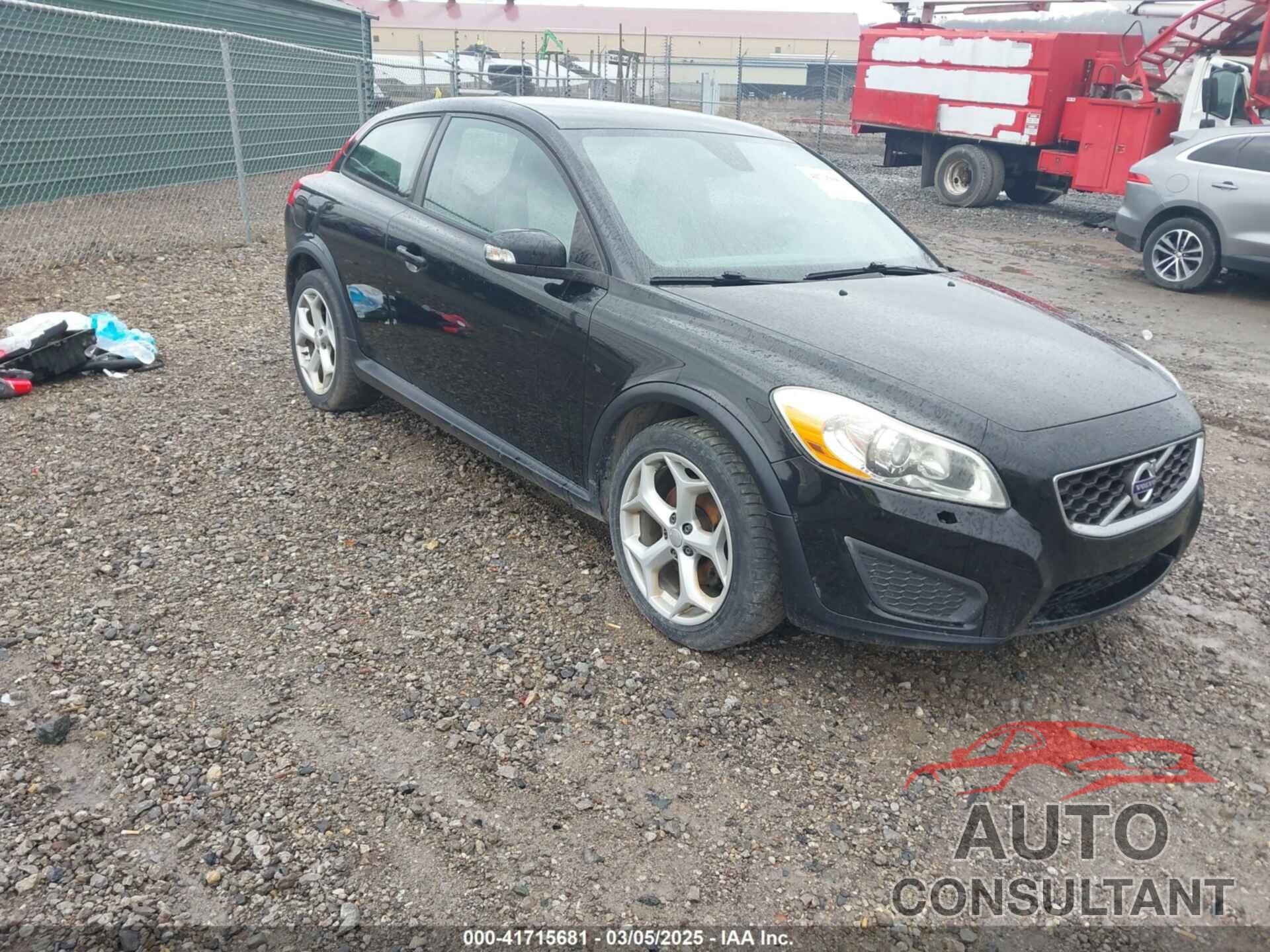 VOLVO C30 2013 - YV1672MK8D2305313